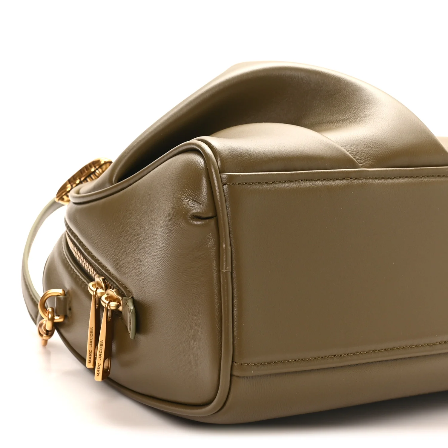 Lambskin Small The Wave Bag Olive - Top Club