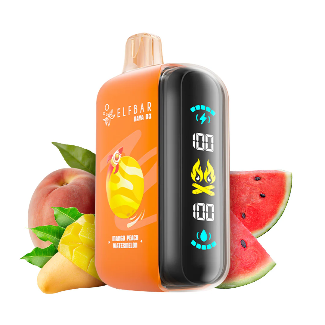 ELFBAR RAYA D3 Disposable Vape (All Flavours)