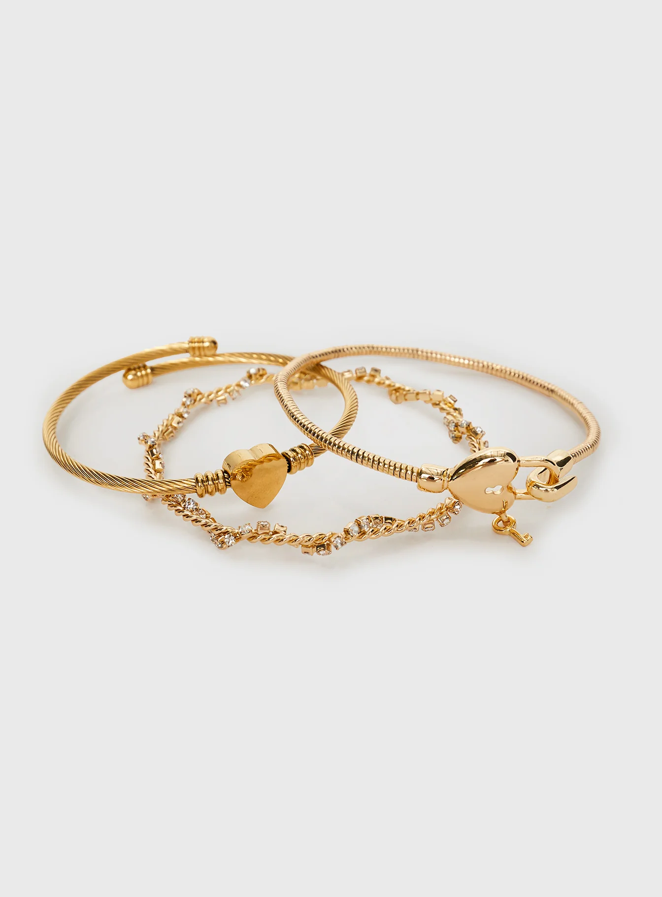 In The Moonlight Bracelet Pack Gold