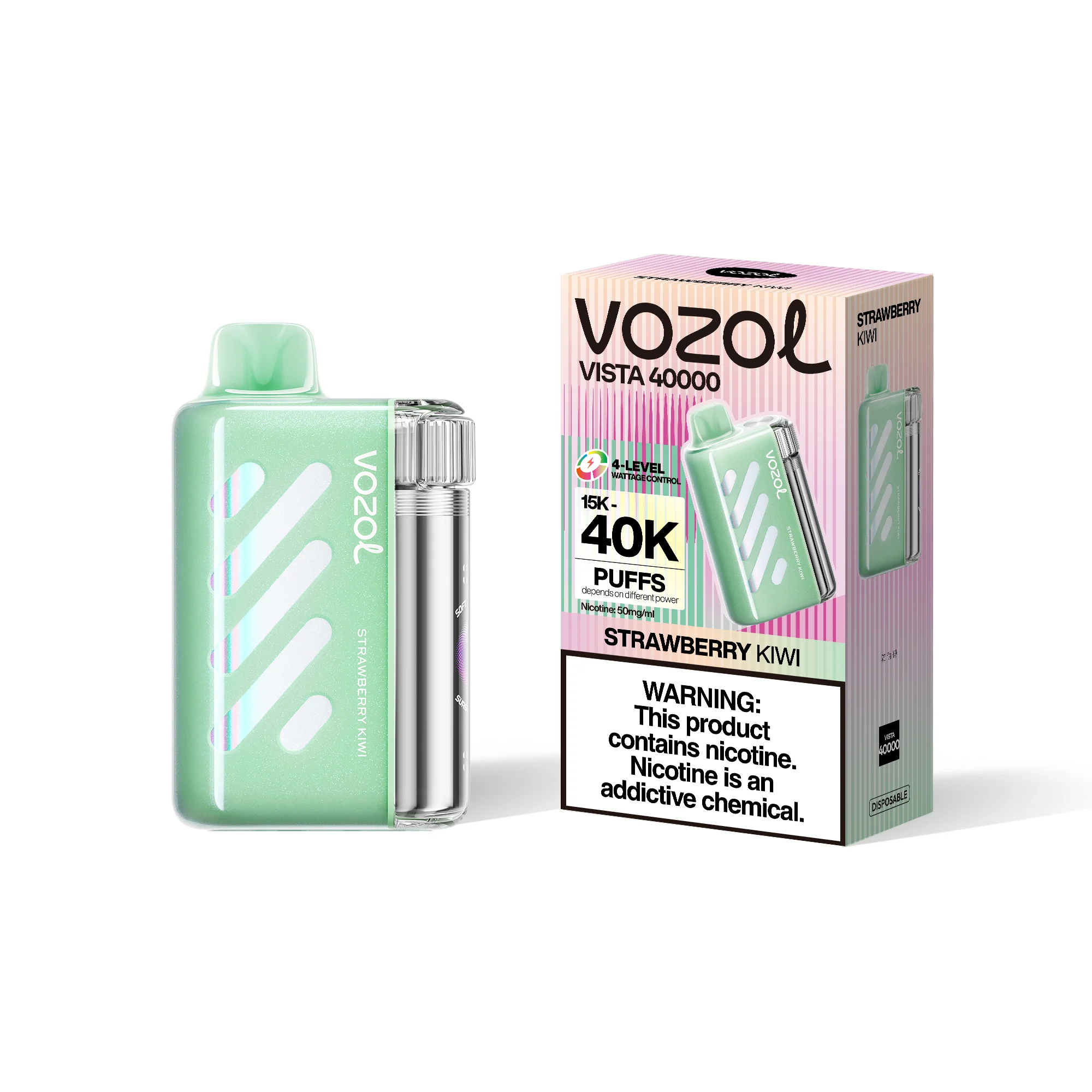 VOZOL VISTA 40K jednorazowy e-papieros (wszystkie smaki)