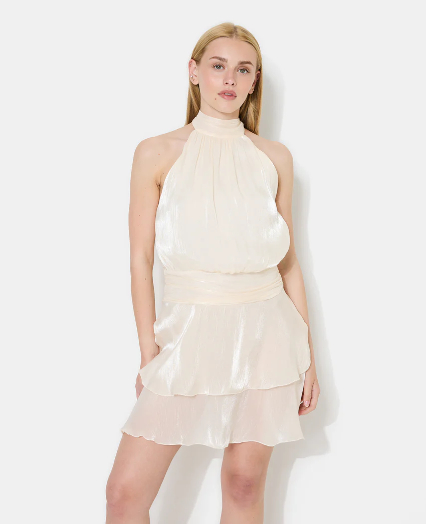 Pimkie Robe courte dos-nu en satin