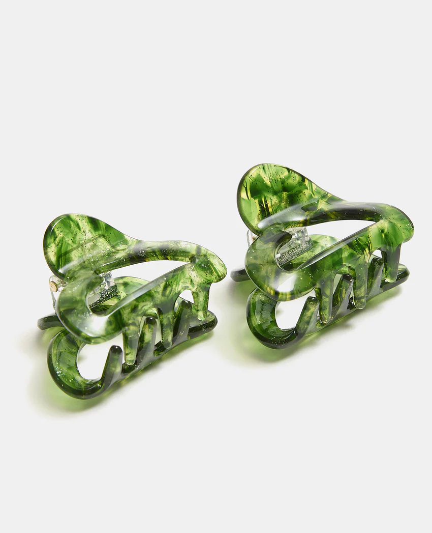 Pimkie Lot de 4 mini-pinces crocodiles