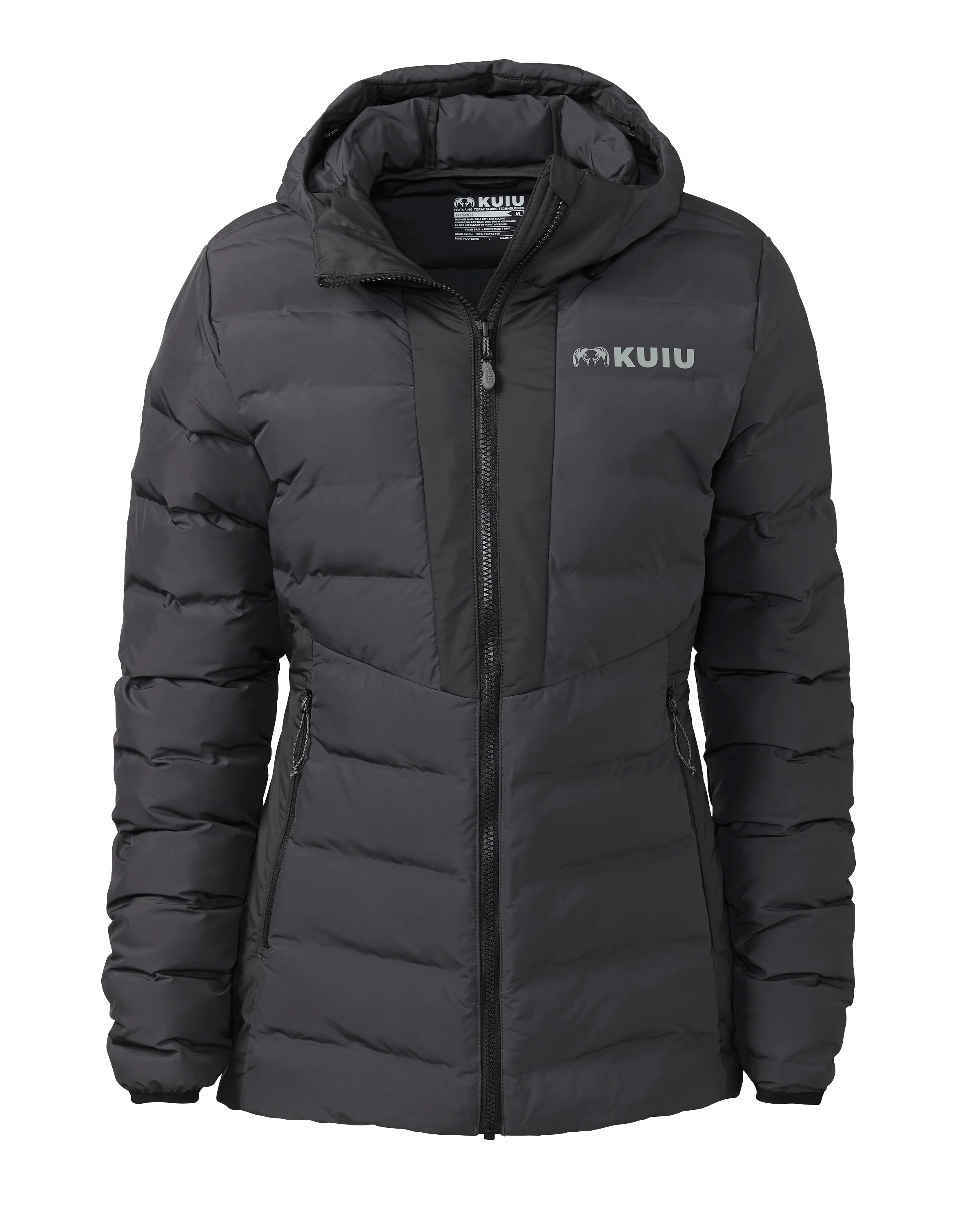 Women's Elements Hooded Jacket | Gunmetal