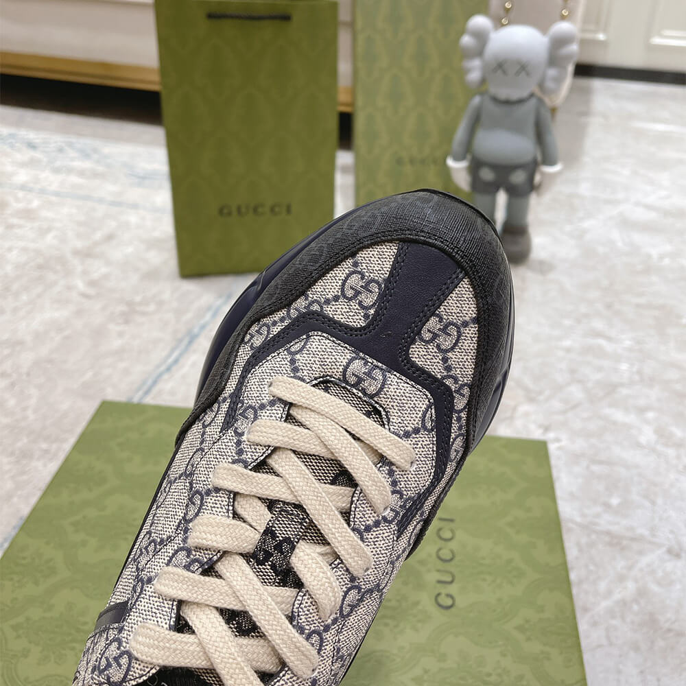 Gucci Multicolor GG Supreme Rhyton Sneaker - Top Club