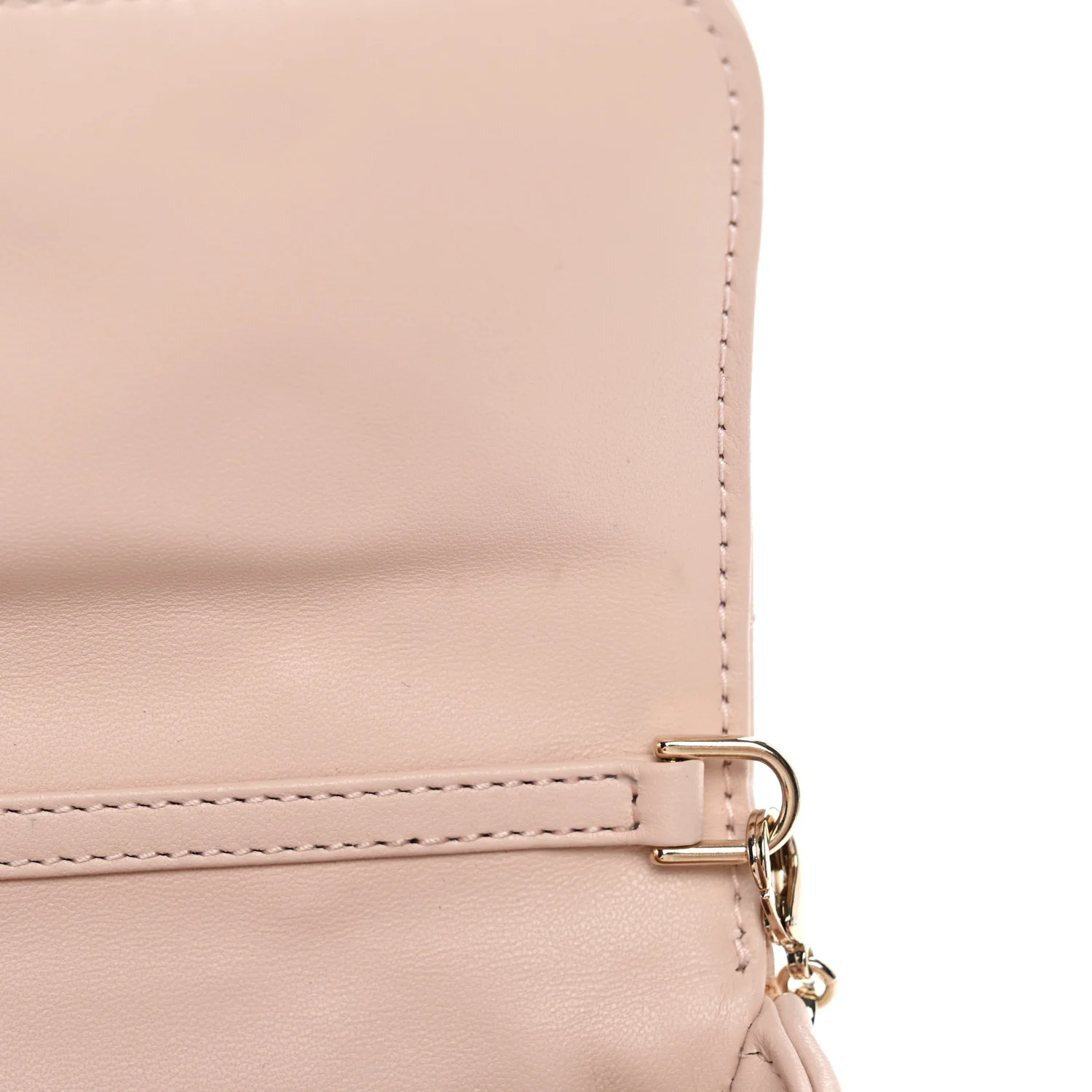 Lambskin Cannage Dior Talk Phone Pouch Rose Poudre - Top Club