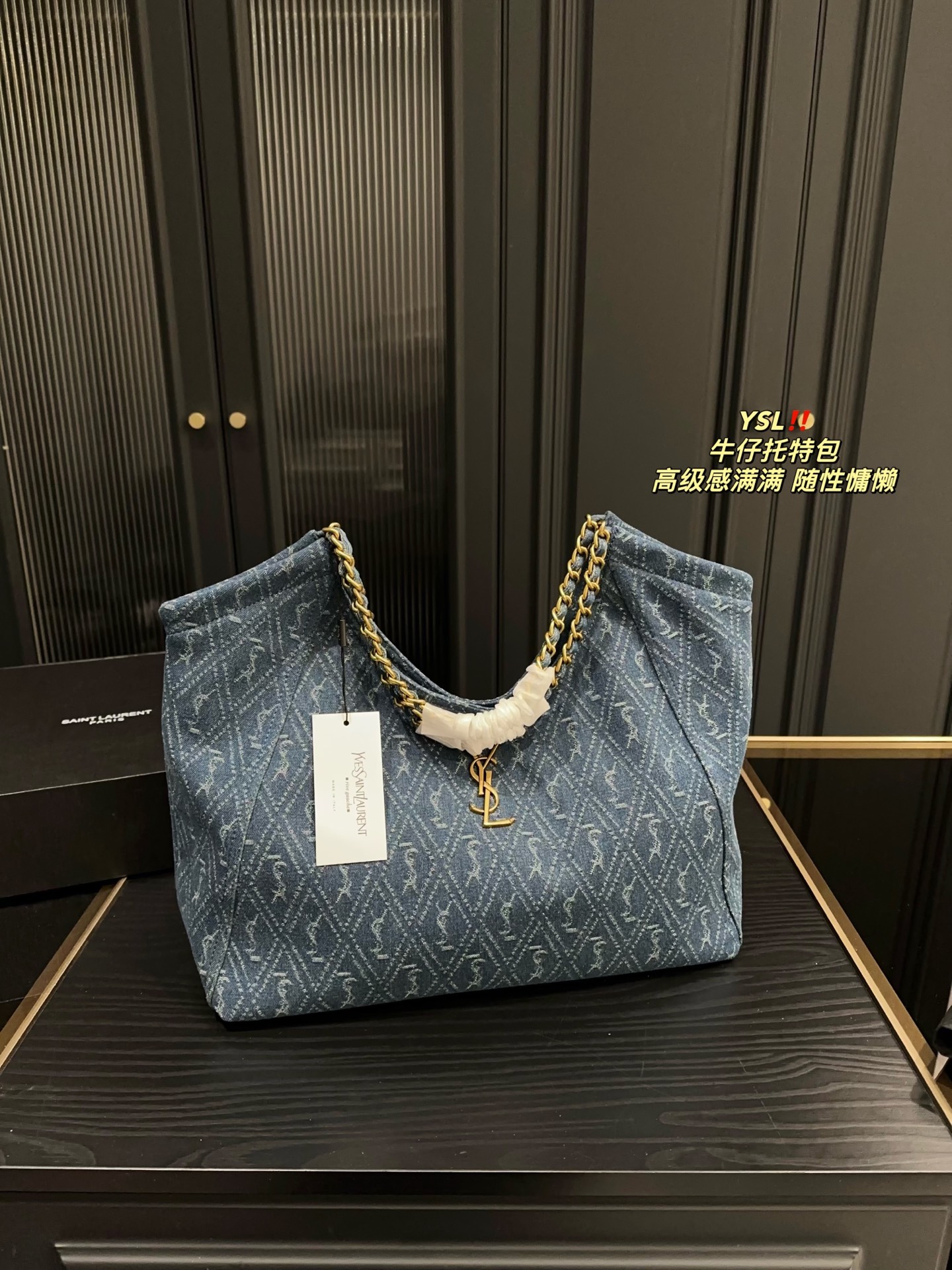 Y new arrival denim tote bag size: 39*35 cm - Top Club