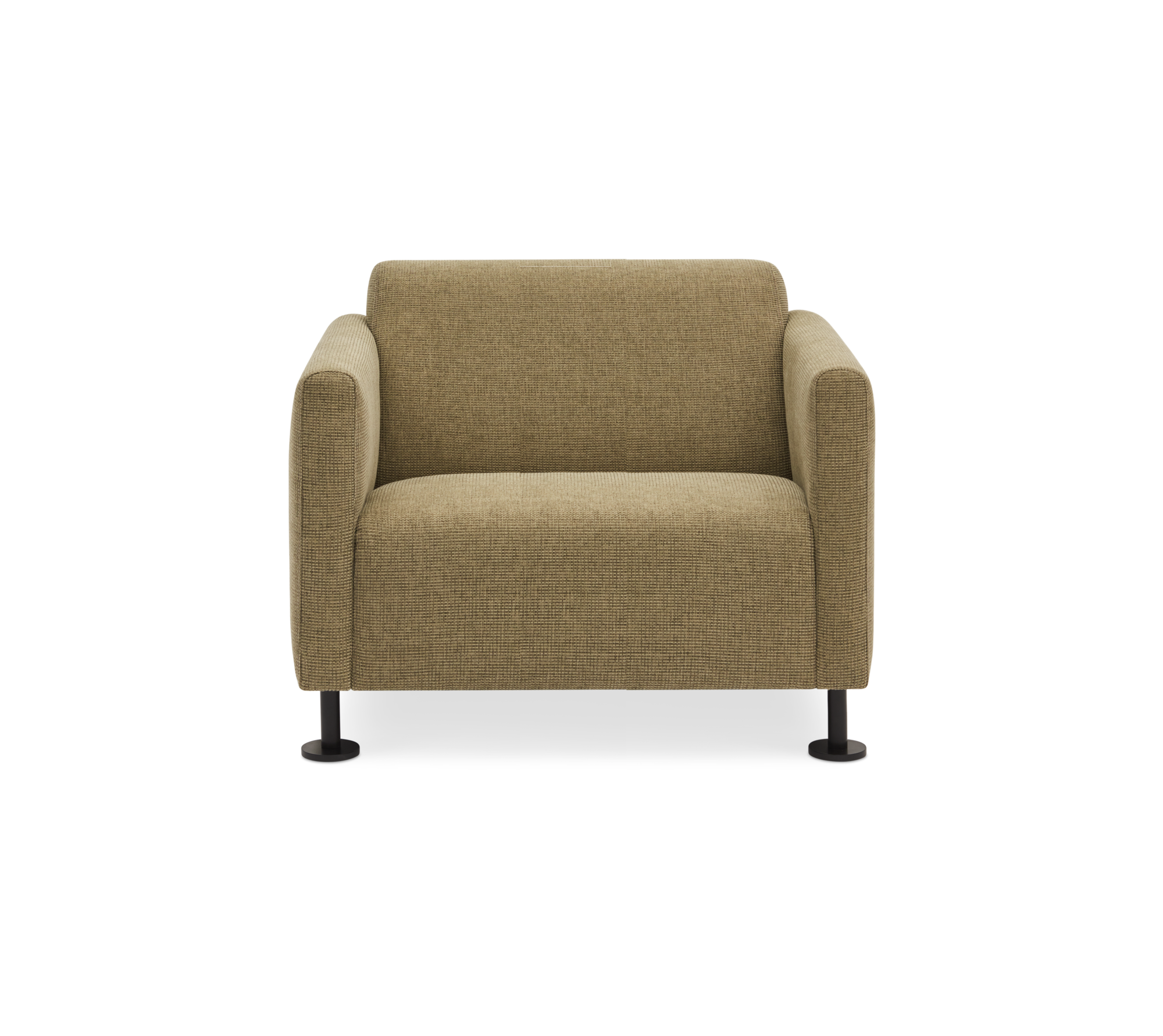 Loveseat Zit cube green 55