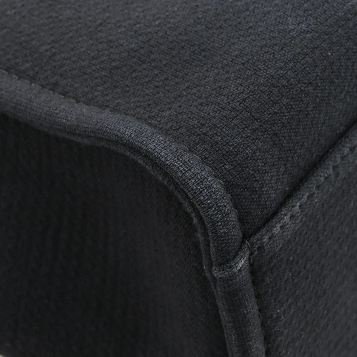 Mixed Fibers Small Deauville Tote Black - Top Club