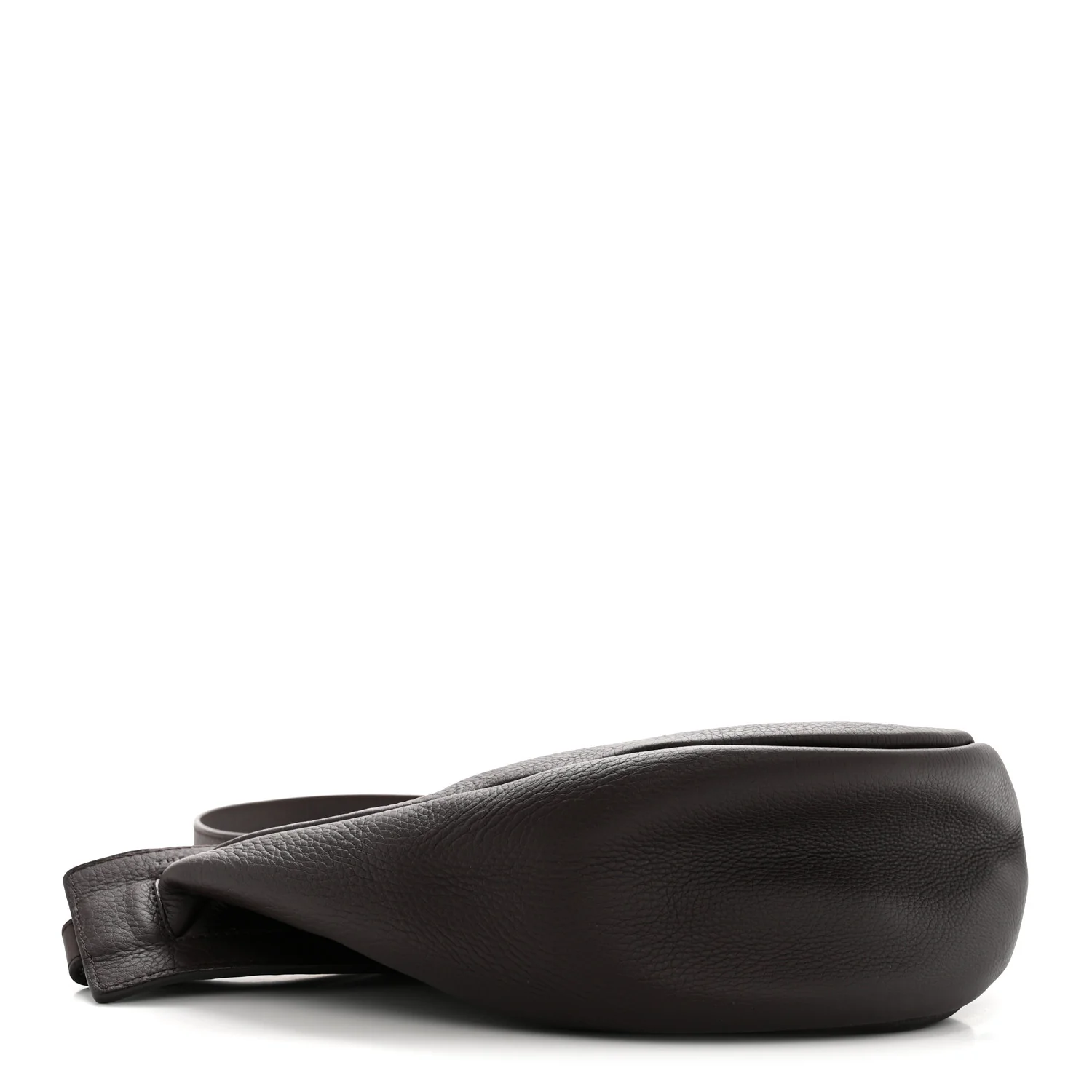 Grained Calfskin Small Slouchy Banana Bag Aubergine - Top Club