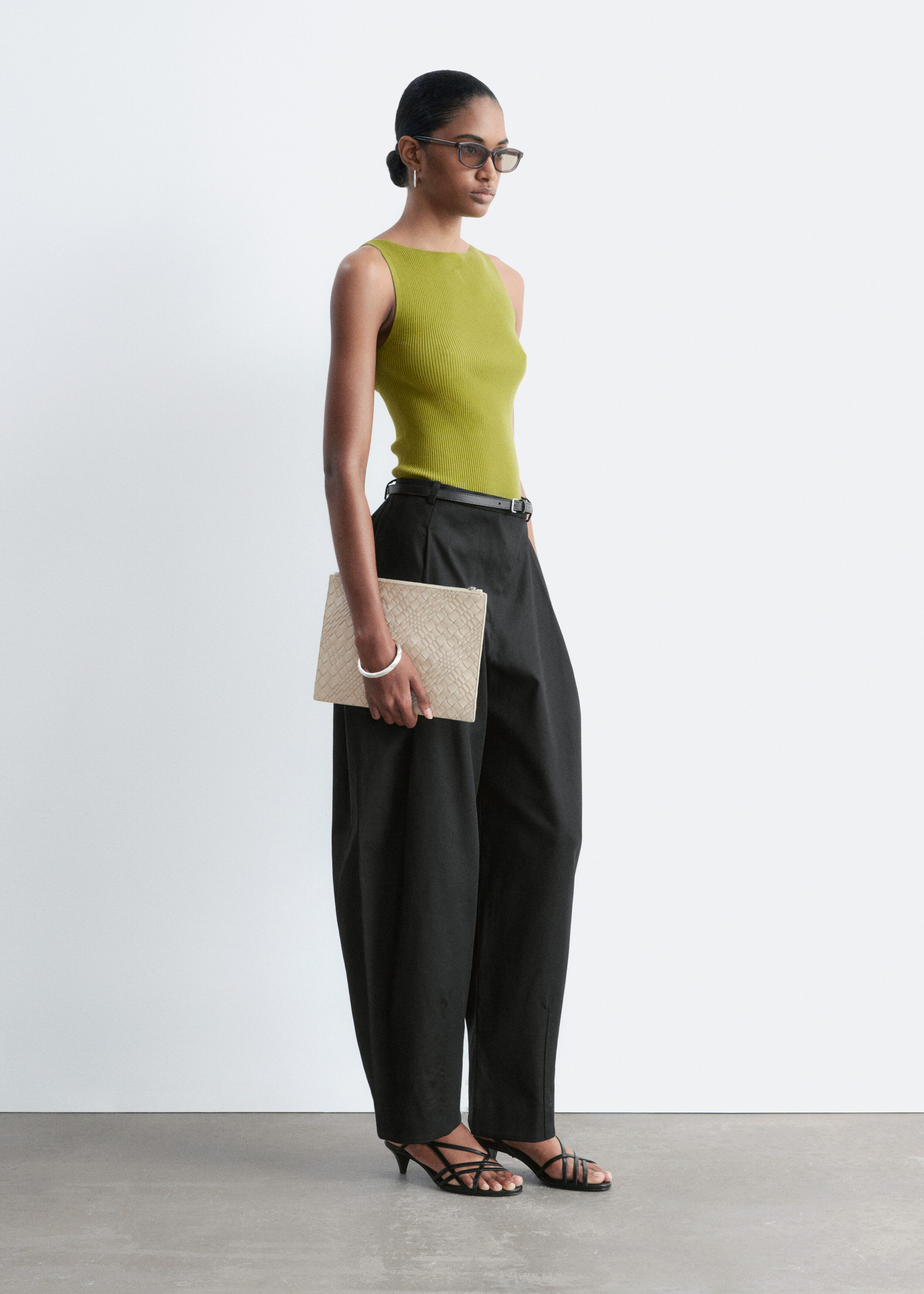 & Other Stories BARREL-LEG TROUSERS