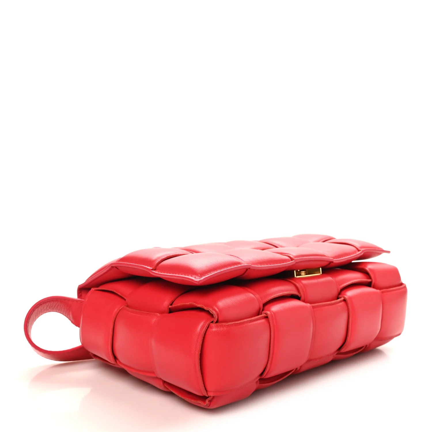 Nappa Maxi Intreccio Padded Cassette Crossbody Bag Firework - Top Club