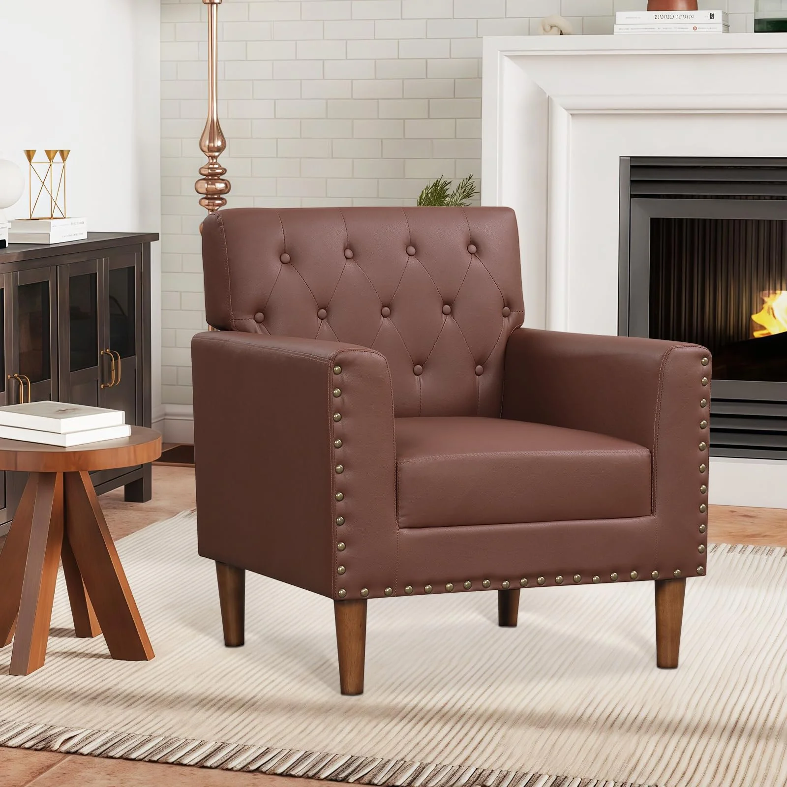 BEFOUNDLOVELY Mid Century Modern Accent Chair