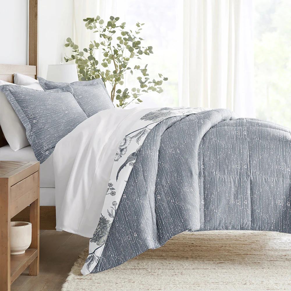 Molly Botanicals Reversible Down-Alternative Comforter Set (Sale)