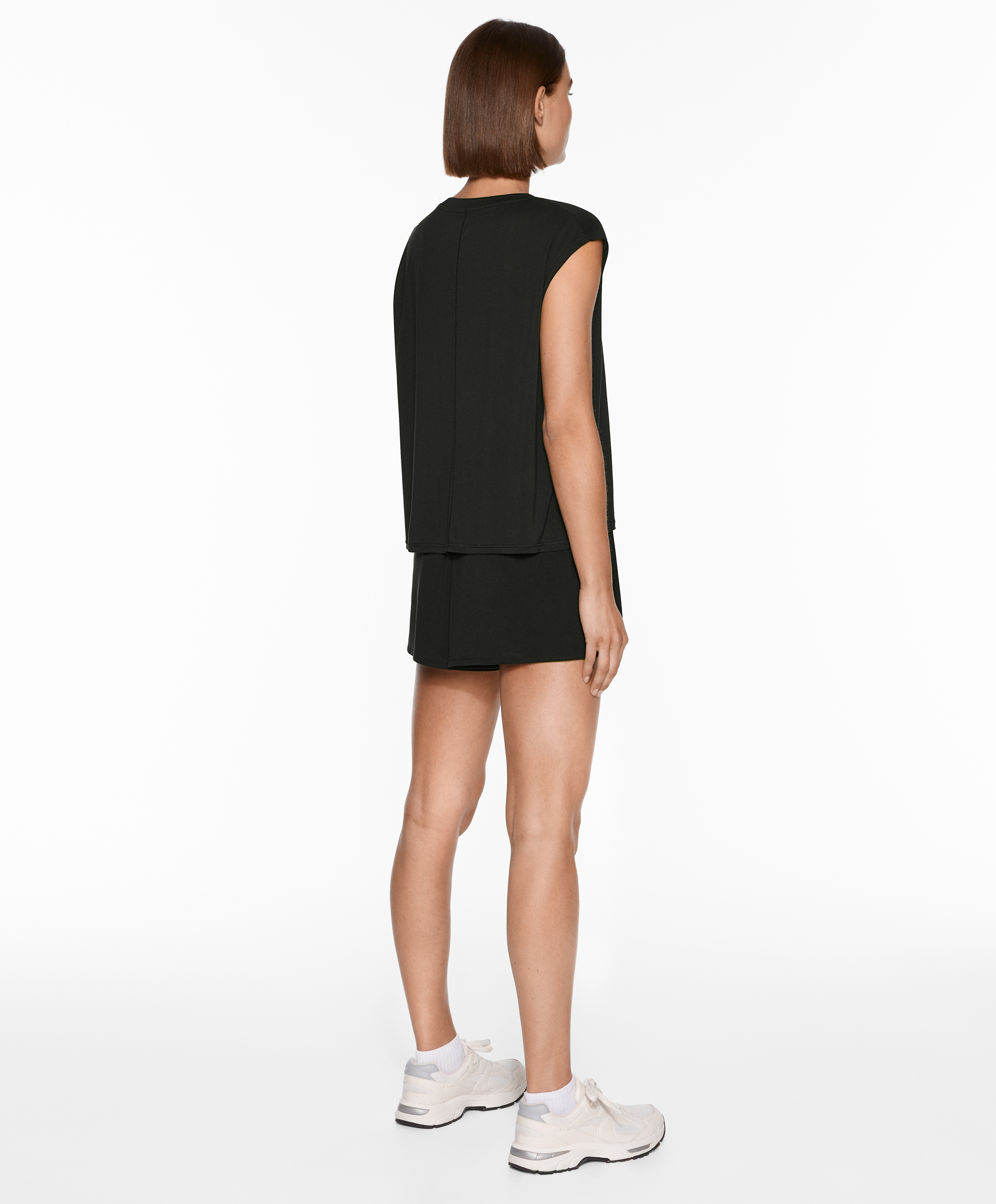 OYSHO Modal blend short-sleeved T-shirt