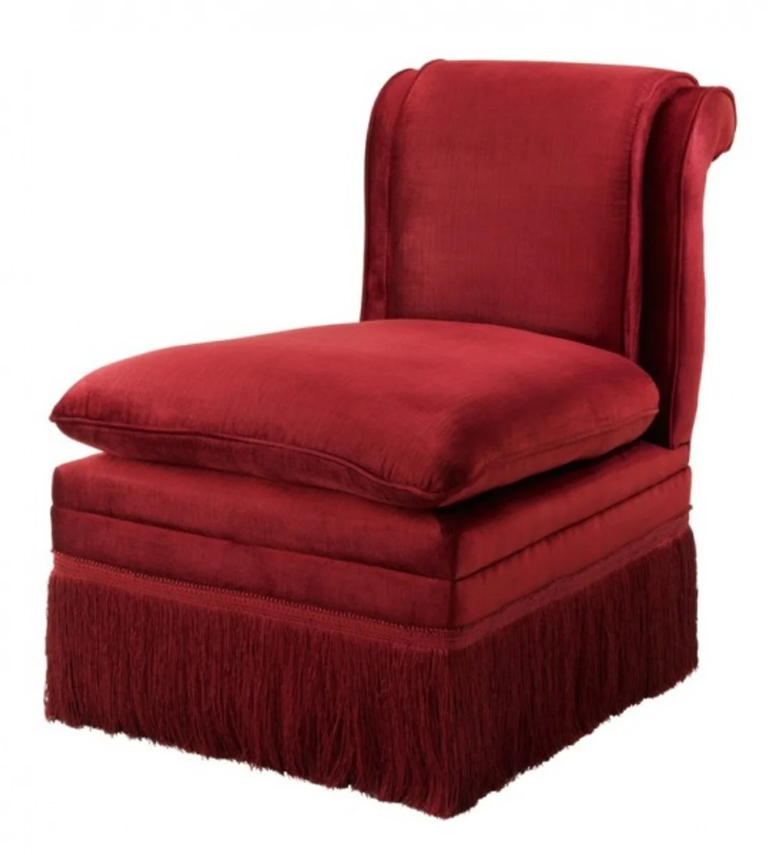 Luxury Belle Epoch Armchair Bordeaux Red - Art Nouveau Art Deco - Luxury Collection