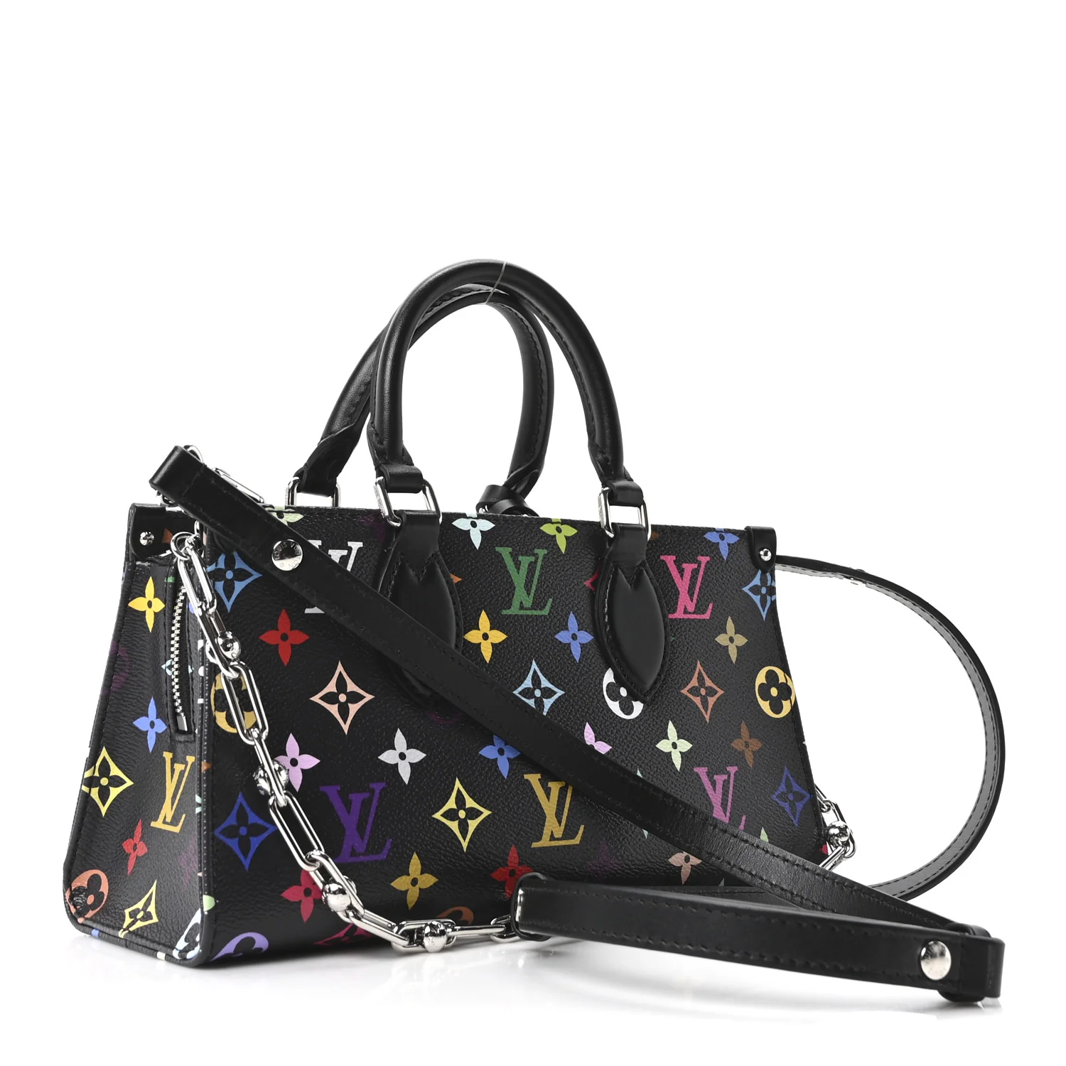 LV X TM Monogram Multicolor OnTheGo East West Black - Top Club