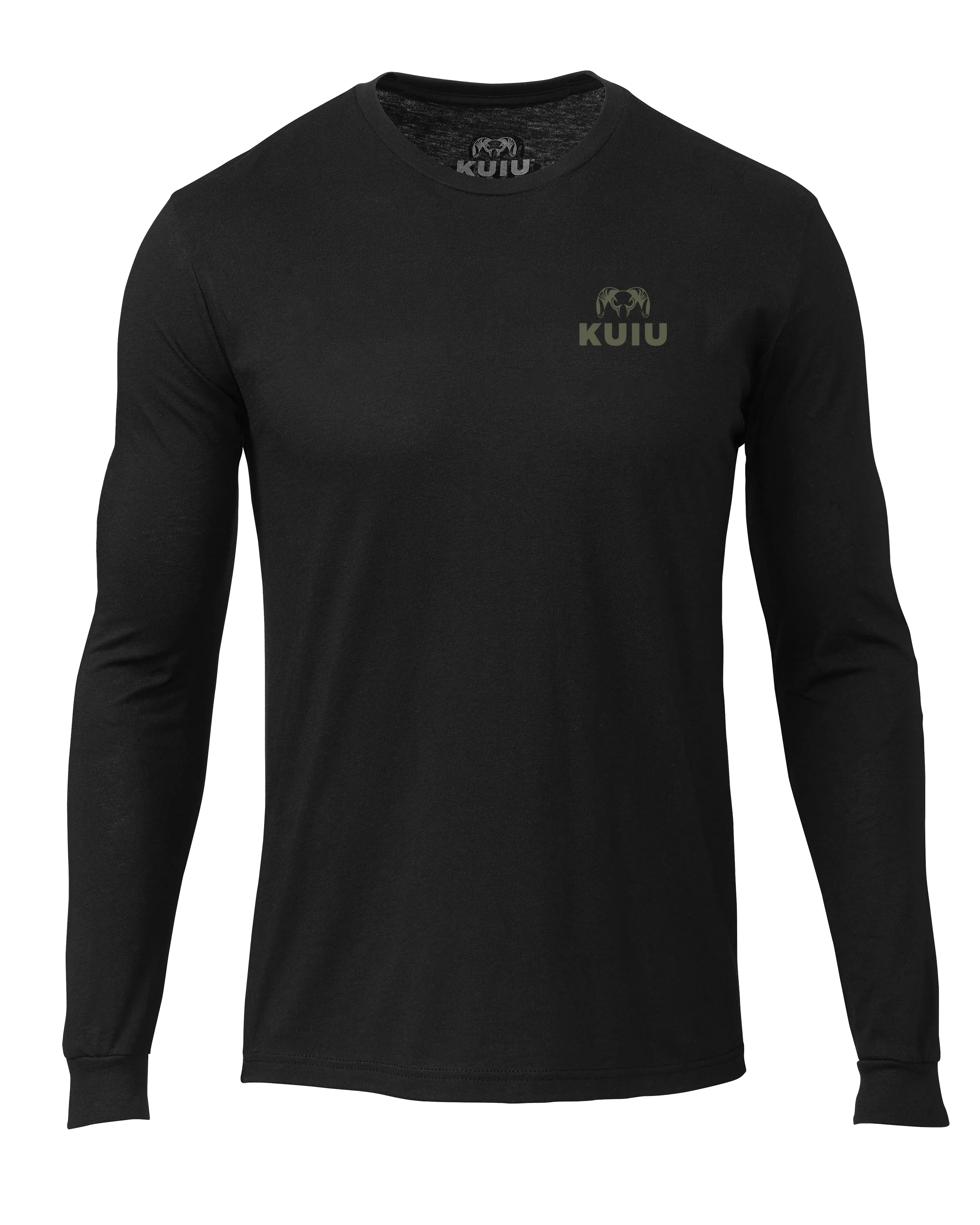 KUIU Logo Long Sleeve T-Shirt | Black