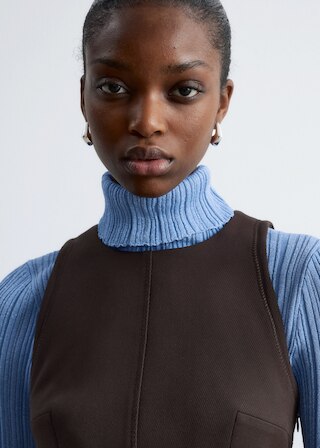 & Other Stories SLEEVELESS A-LINE MINI DRESS