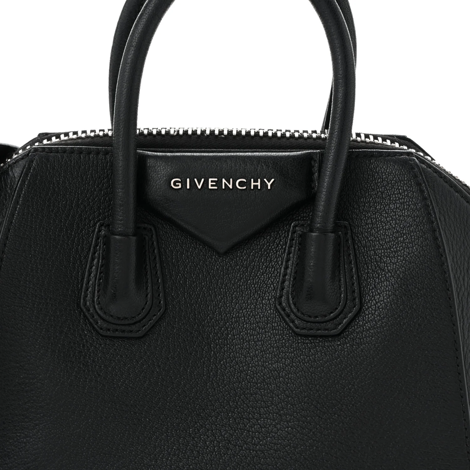 Sugar Goatskin Mini Antigona Black - Top Club