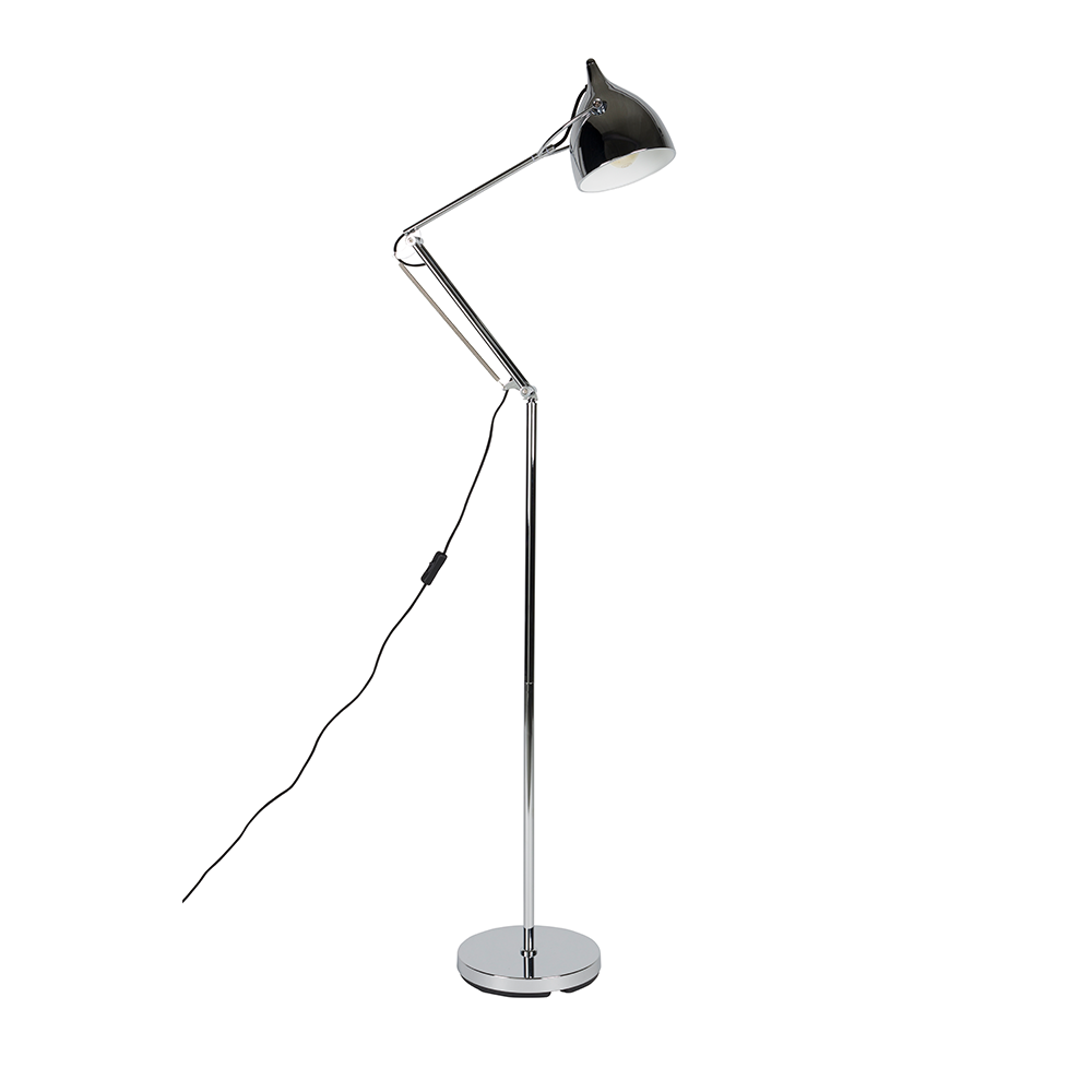 Vloerlamp Reader Chrome