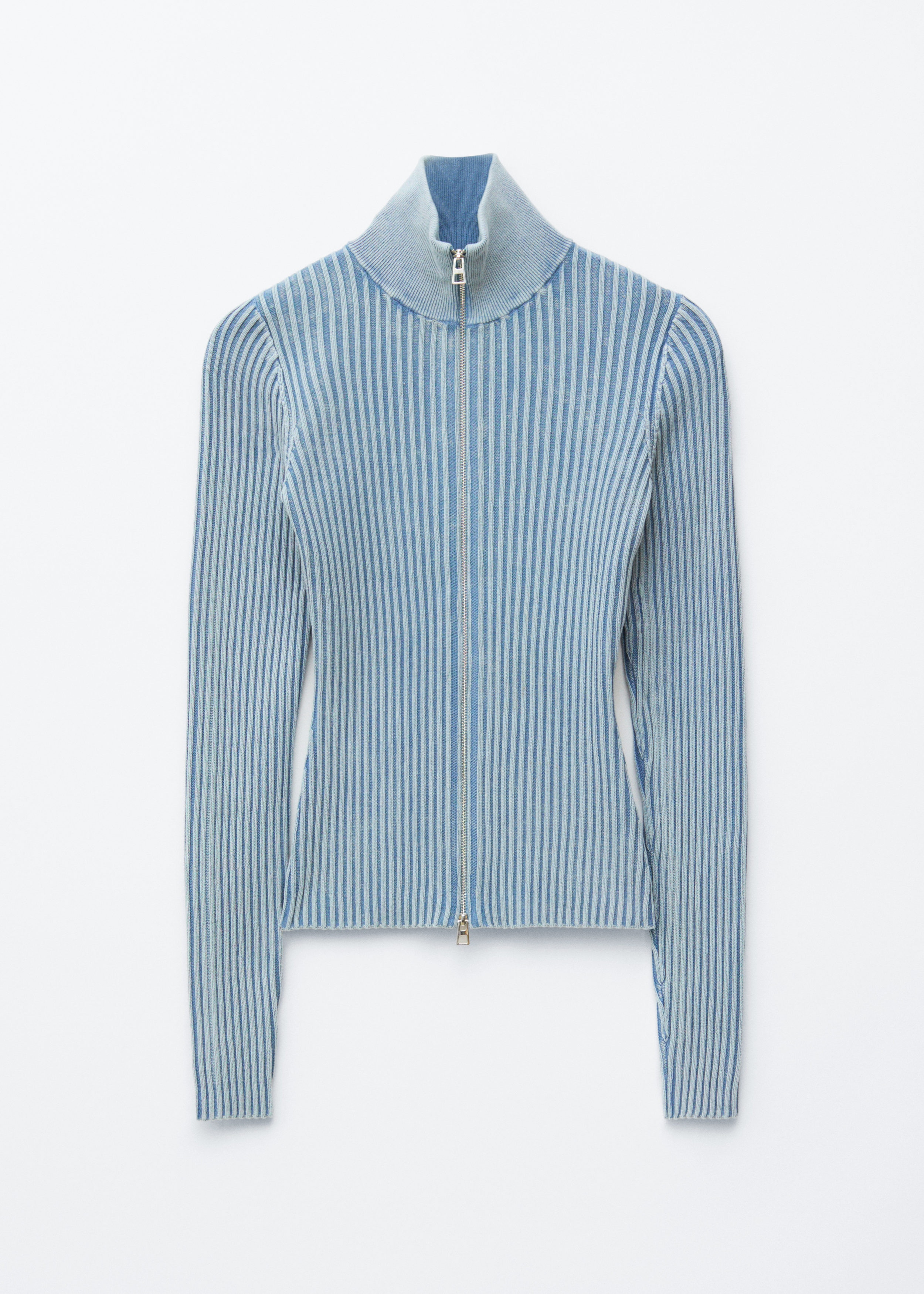 & Other Stories ZIP-UP TURTLENECK CARDIGAN
