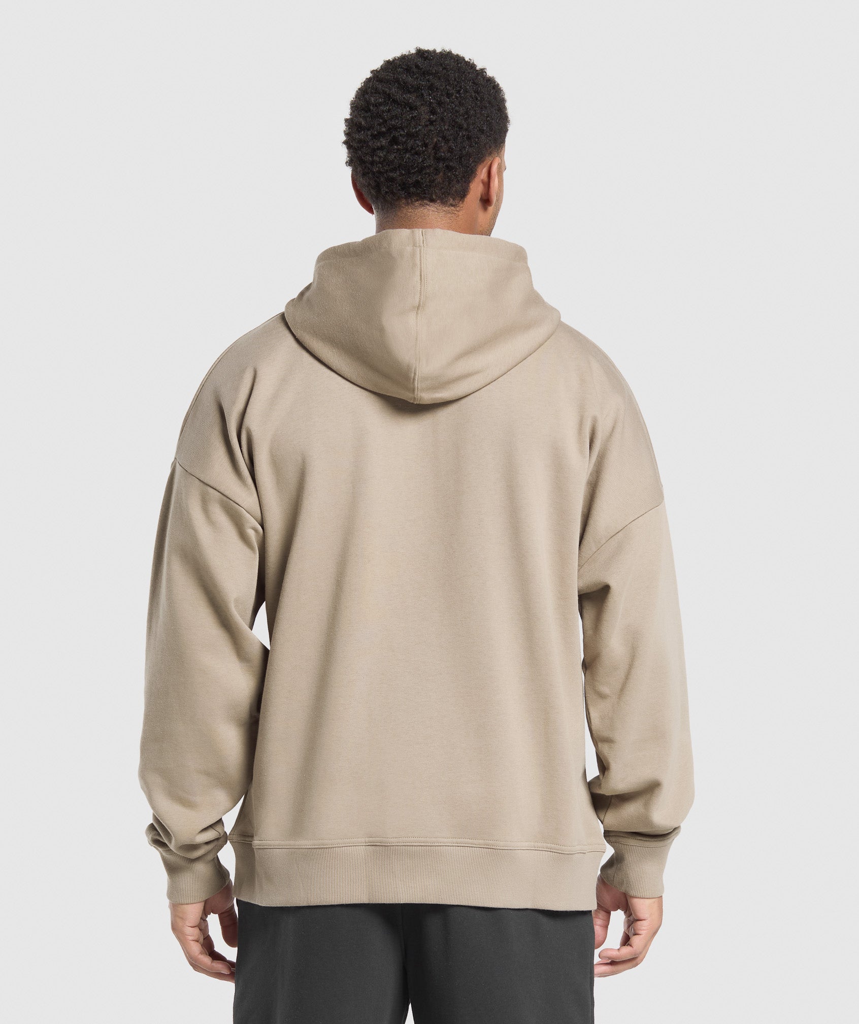 COACH Crest Oversized Zip Up Hoodie