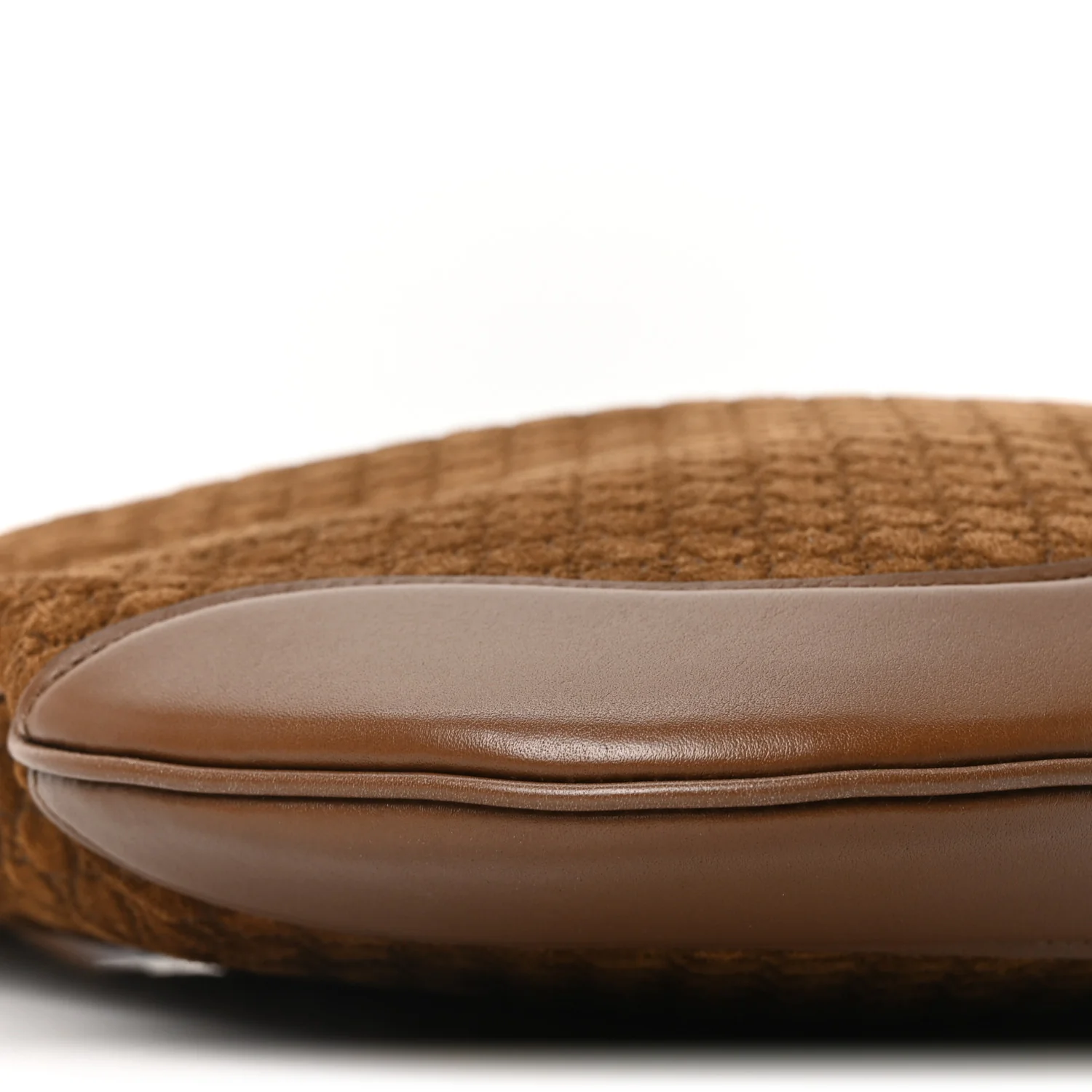 GG Suede B Medium Shoulder Bag Brown - Top Club
