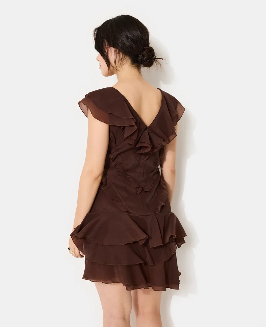Pimkie Robe courte sans manches avec volants
