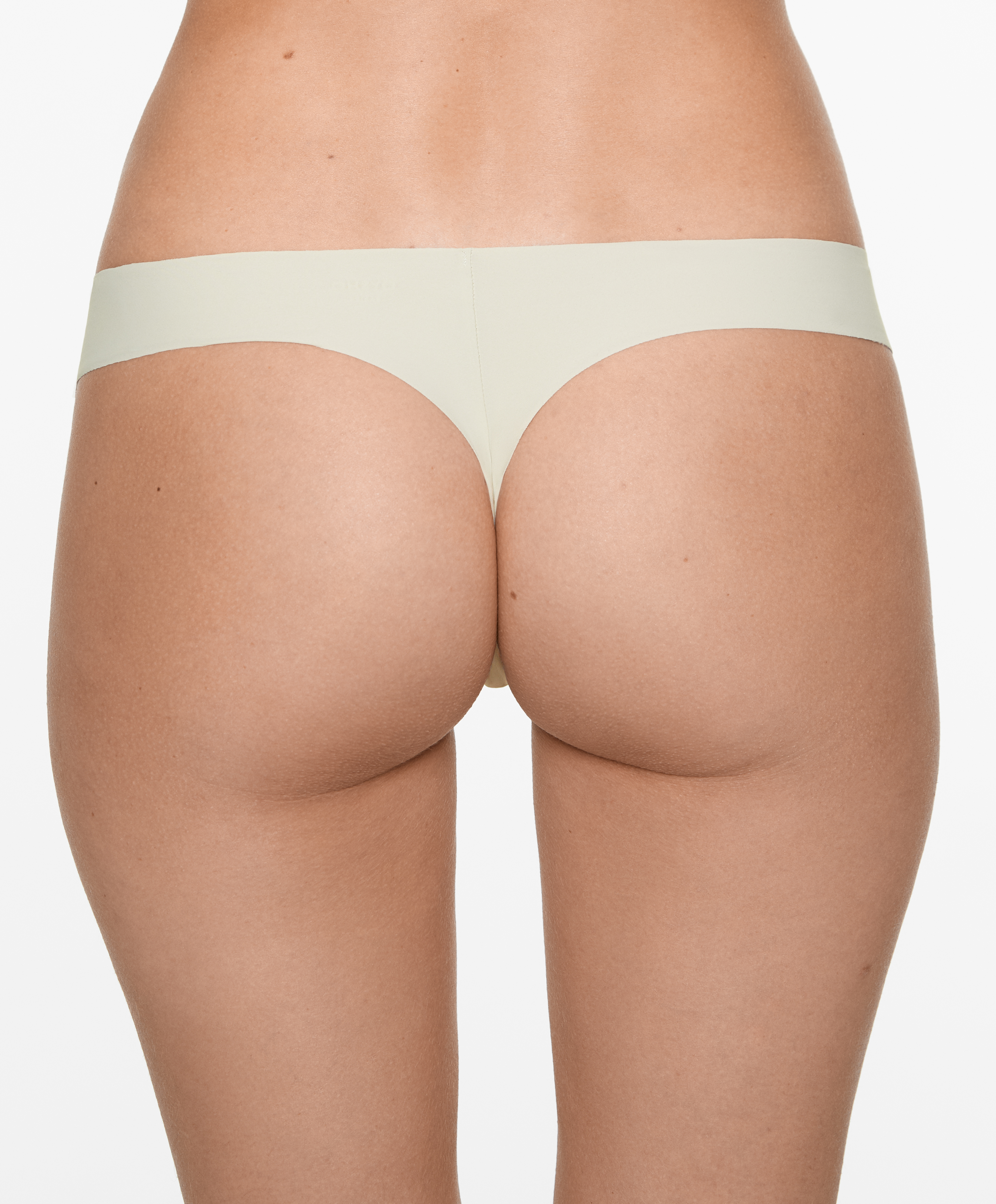 OYSHO 5 laser-cut polyamide blend thongs