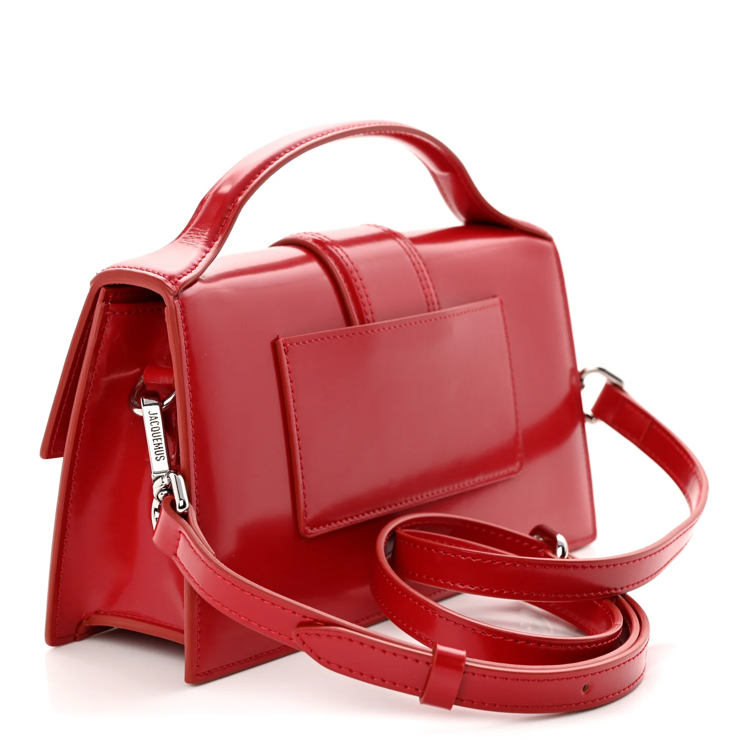 Glazed Calfskin Le Grand Bambino Red - Top Club