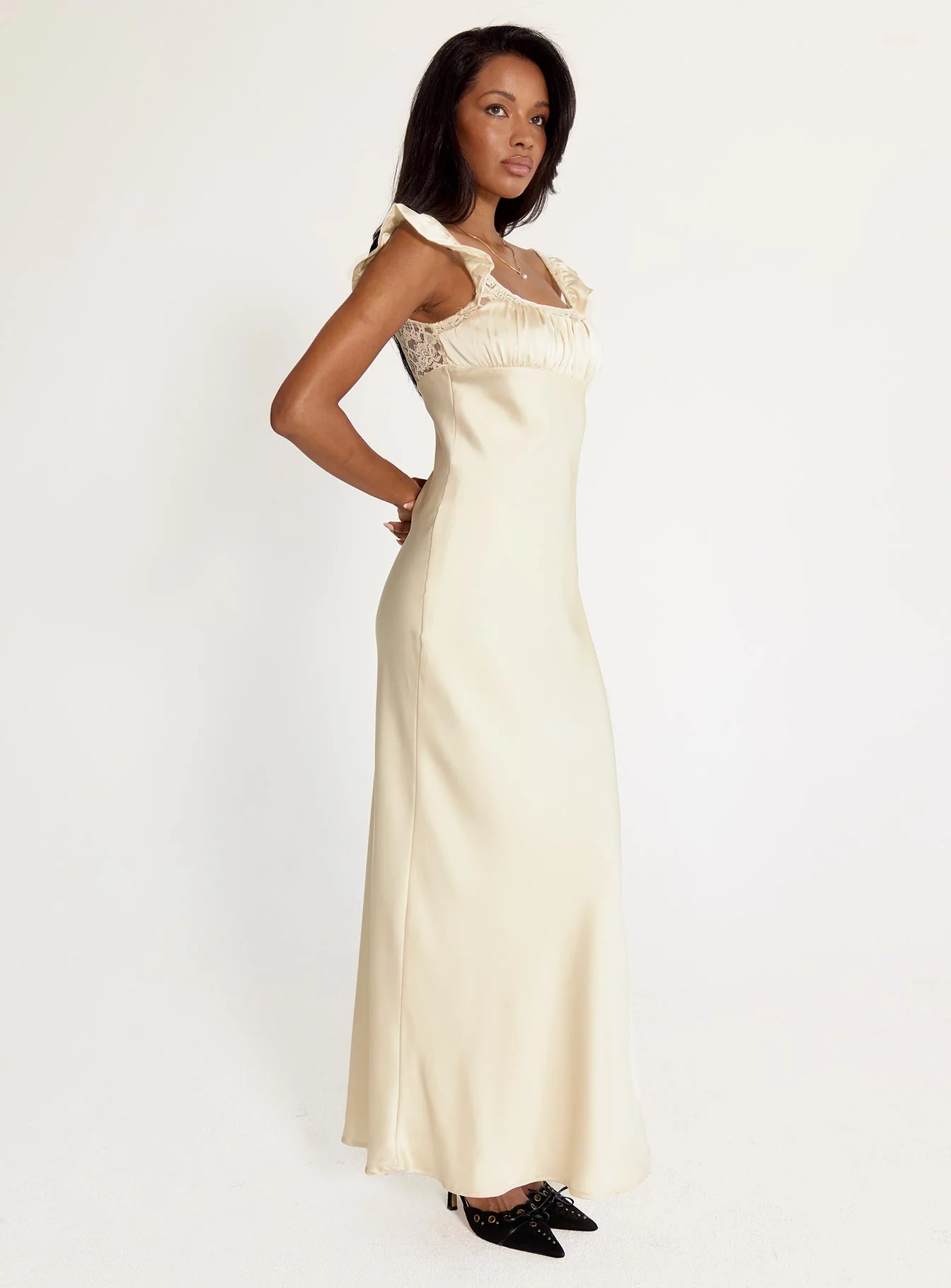 Adelie Maxi Dress Champagne