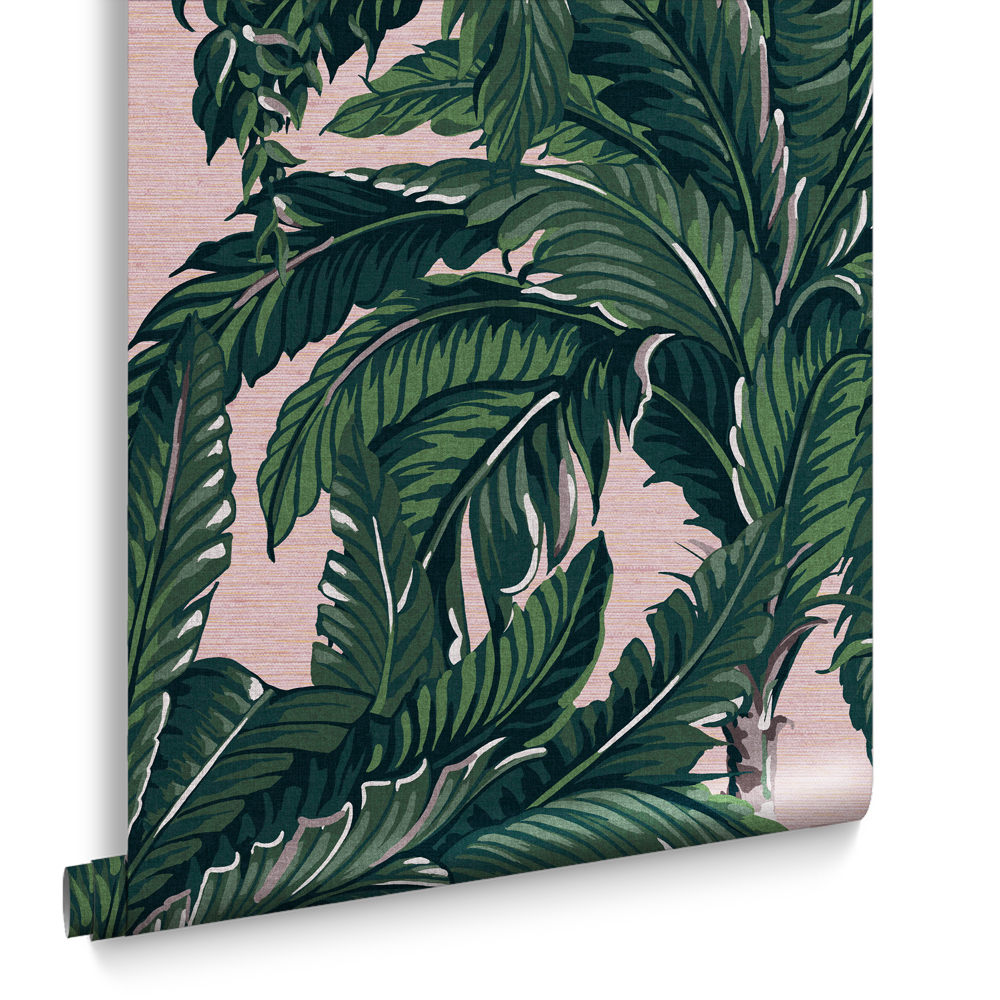 Graham & Brown  vliesbehang  Daintree Palm Blush Graham & Brown  vliesbehang  Daintree Palm Blush
