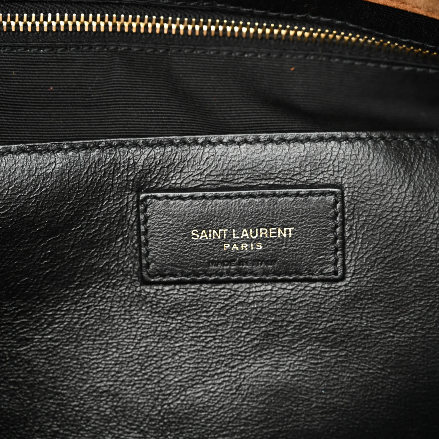 Suede Matelasse Monogram Large Jamie 4.3 Snuff - Top Club