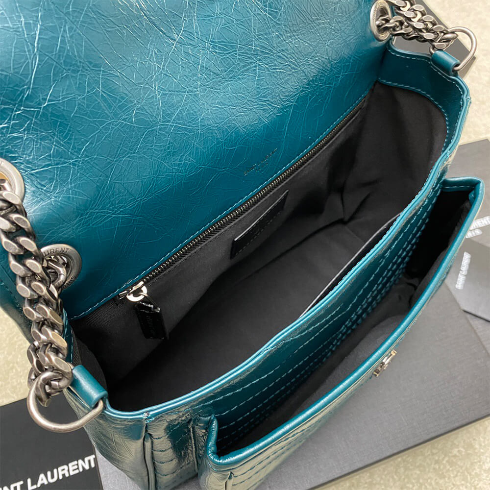 YSL NIKI MEDIUM IN CRINKLED VINTAGE LEATHER(HIGH-END GRADE) - Top Club