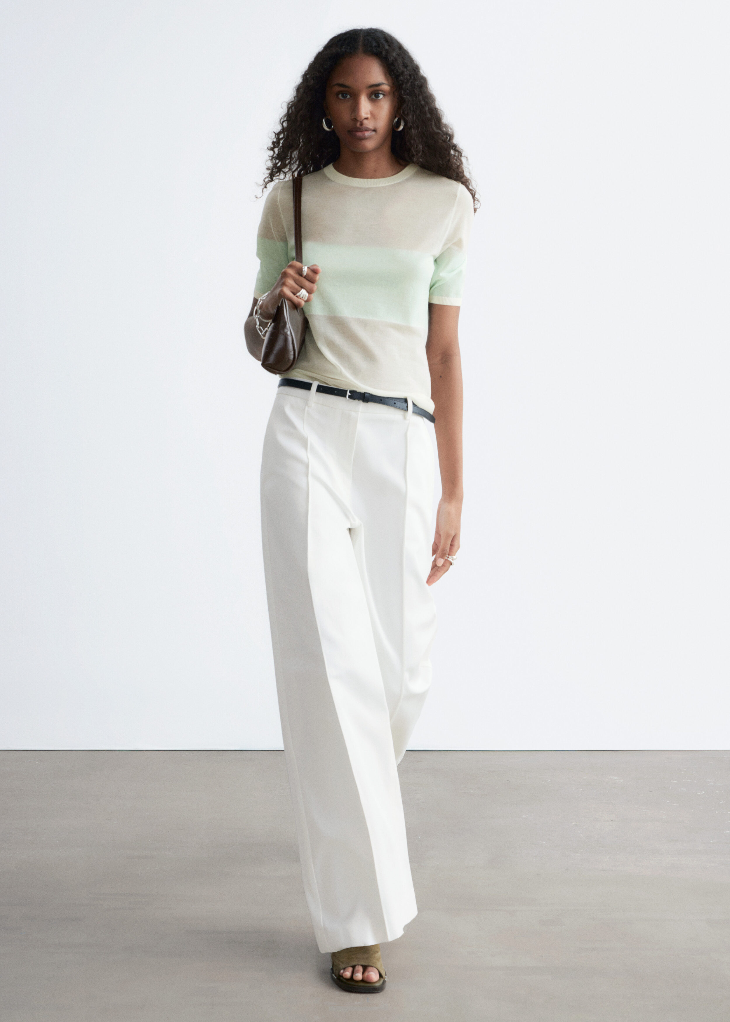 & Other Stories FINE-KNIT T-SHIRT