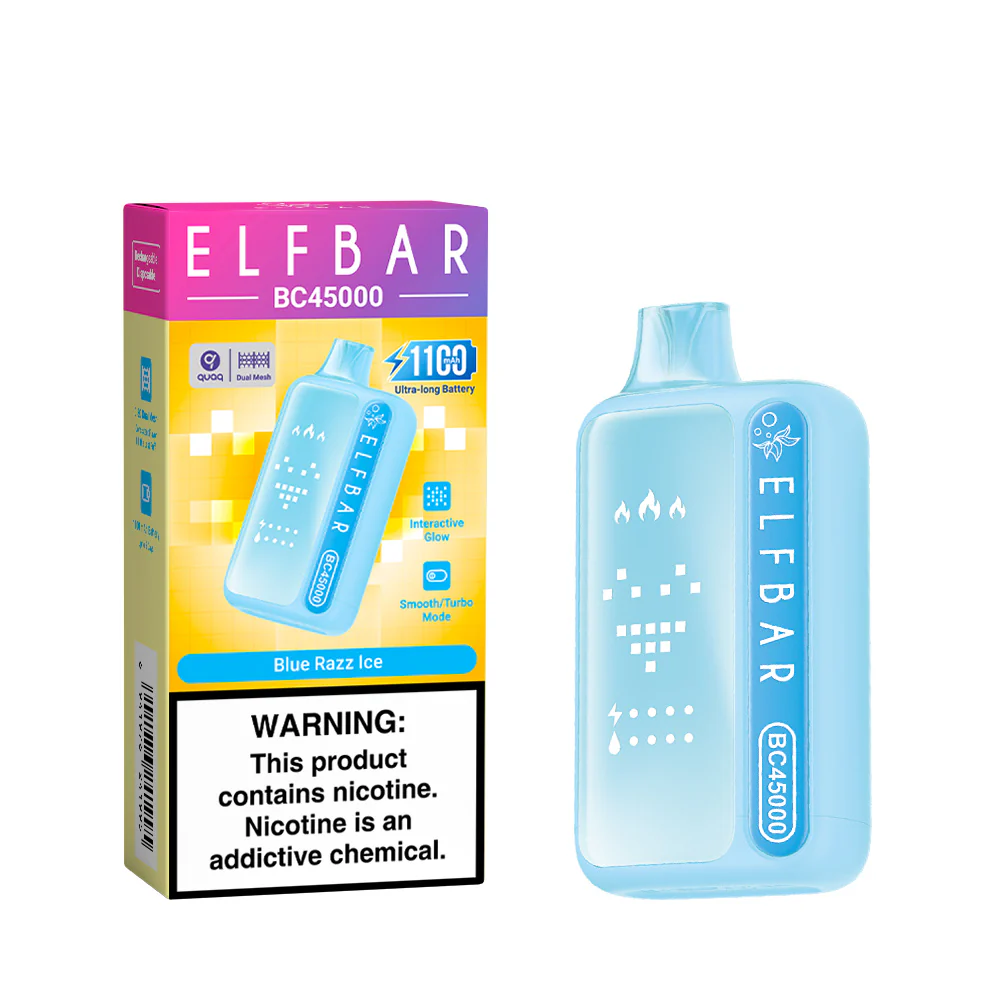 ELFBAR BC45000 Rechargeable Disposable Vape (All Flavours)