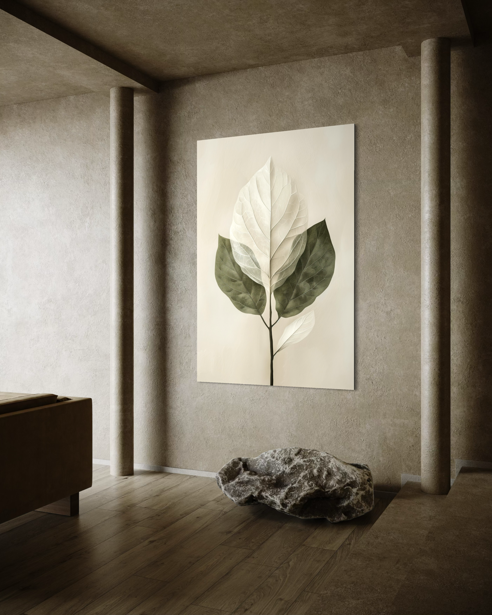 Dibond Schilderij 'Forest Serenity #1' 80x120 cm