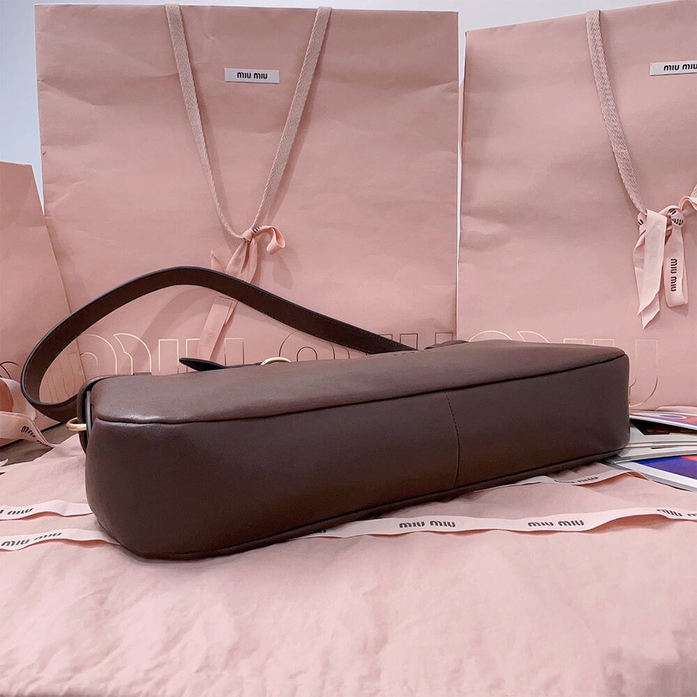 MIUMIU Medium Aventure nappa leather bag(HIGH-END GRADE) - Top Club