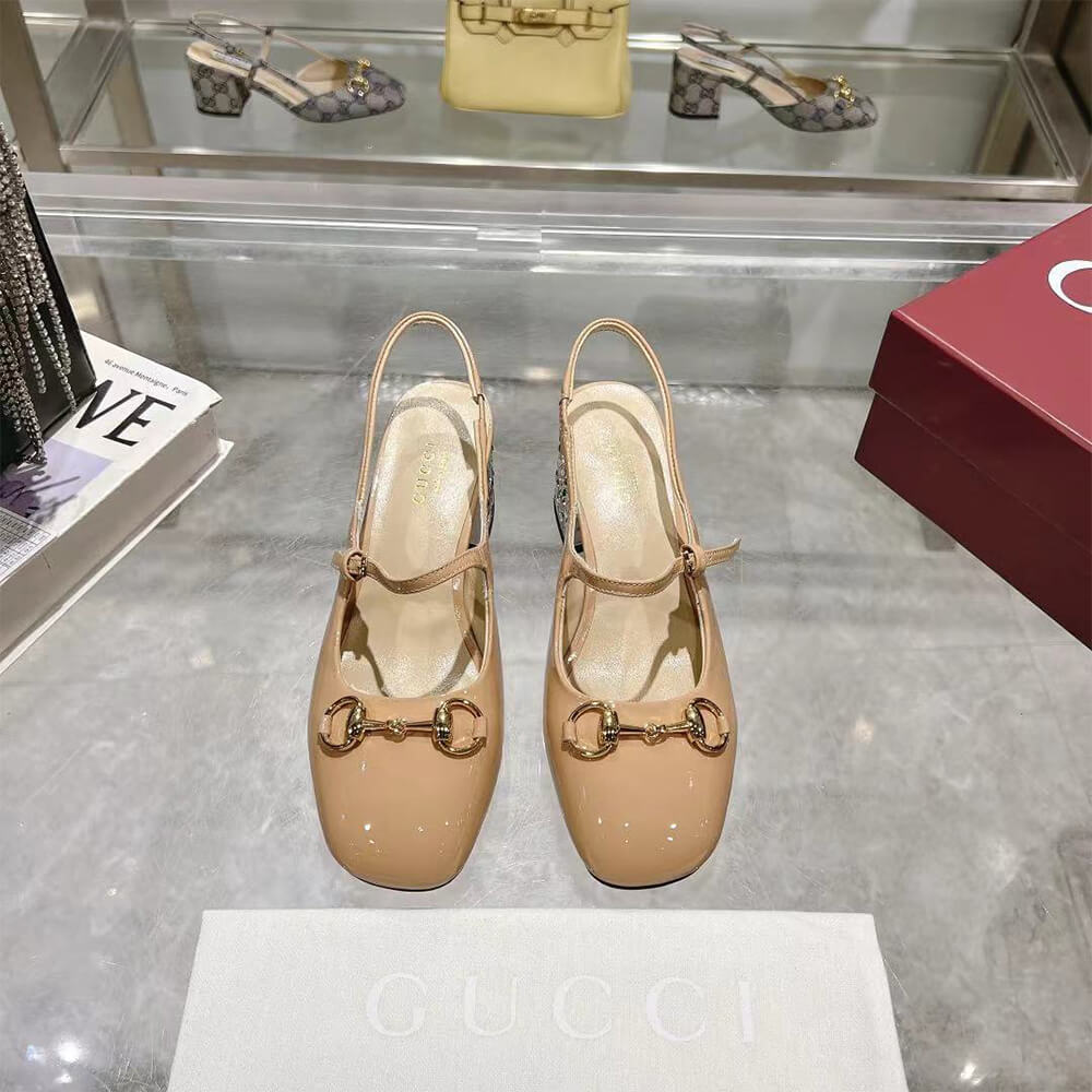 Gucci Women s Horsebit pump with Crystals - Top Club