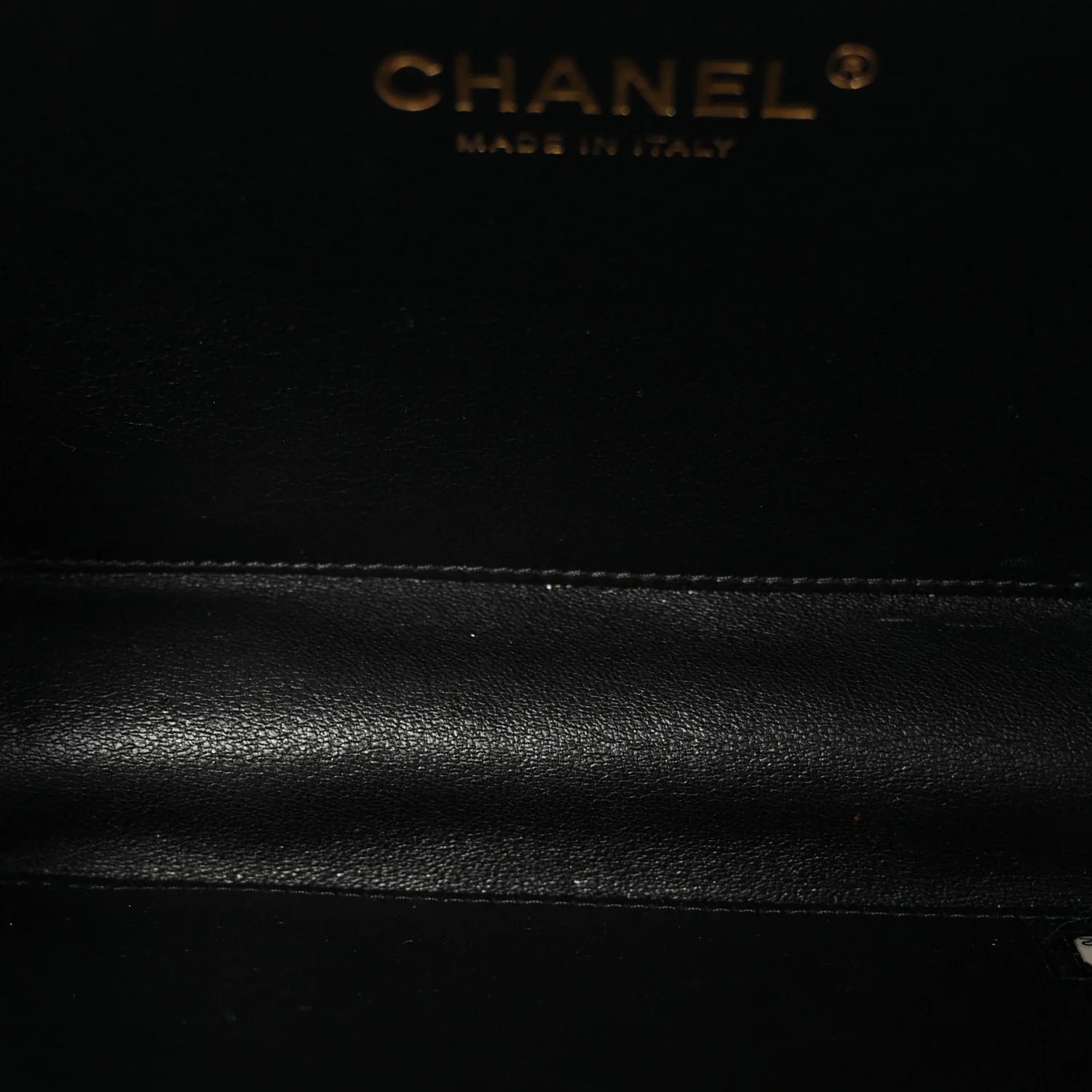 Plexiglass Crystal CC Minaudiere Clutch Black Copper - Top Club