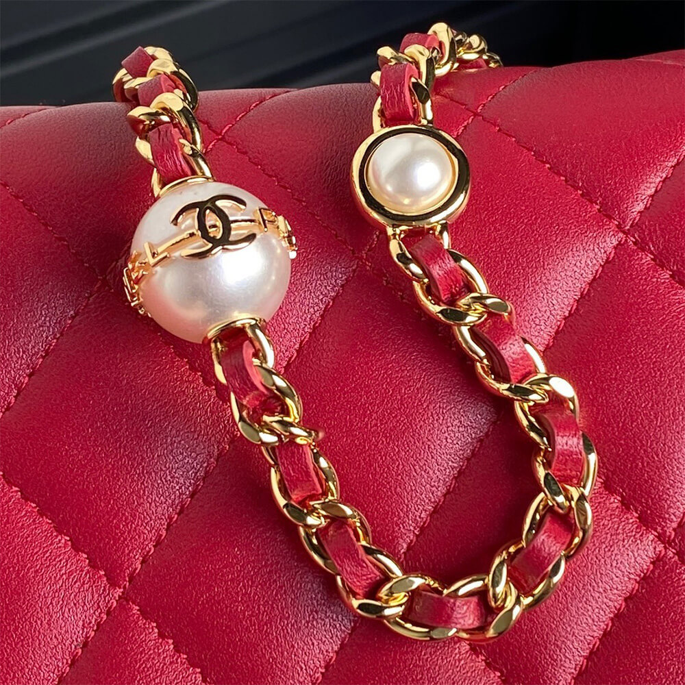 CHANEL Flap Phone Holder with Chain(HIGH-END GRADE) - Top Club