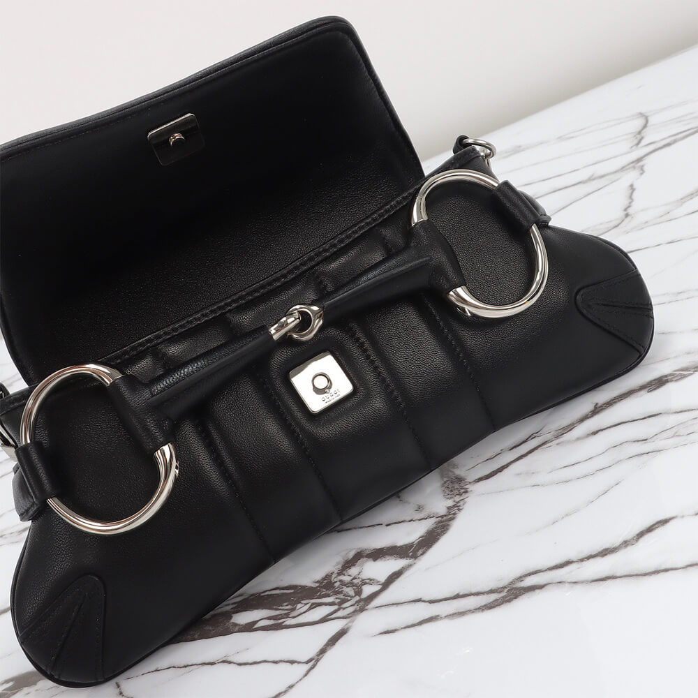 GUCCI HORSEBIT CHAIN SMALL SHOULDER BAG - Top Club