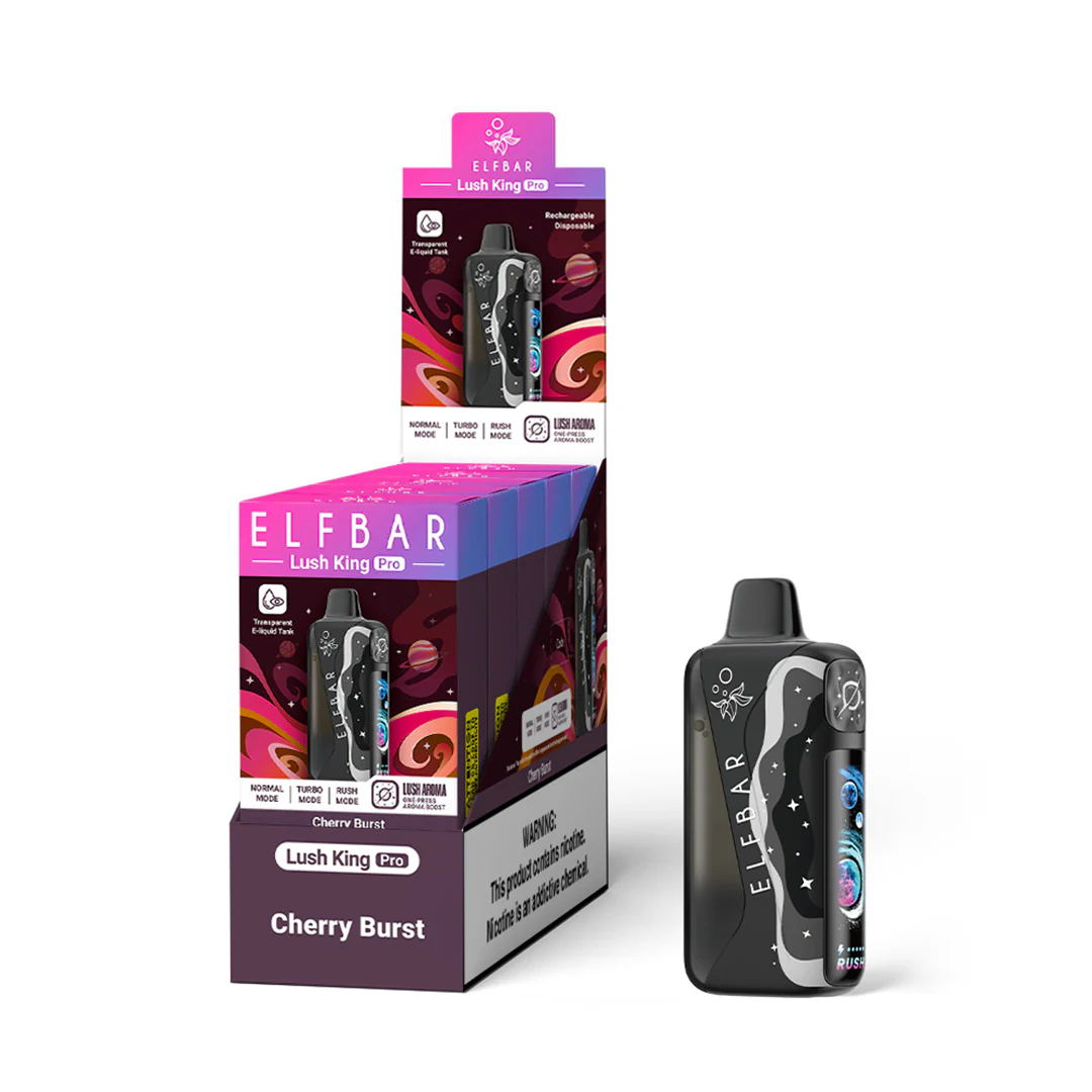ELFBAR Lush King Pro Rechargeable Disposable Vape (All Flavours)