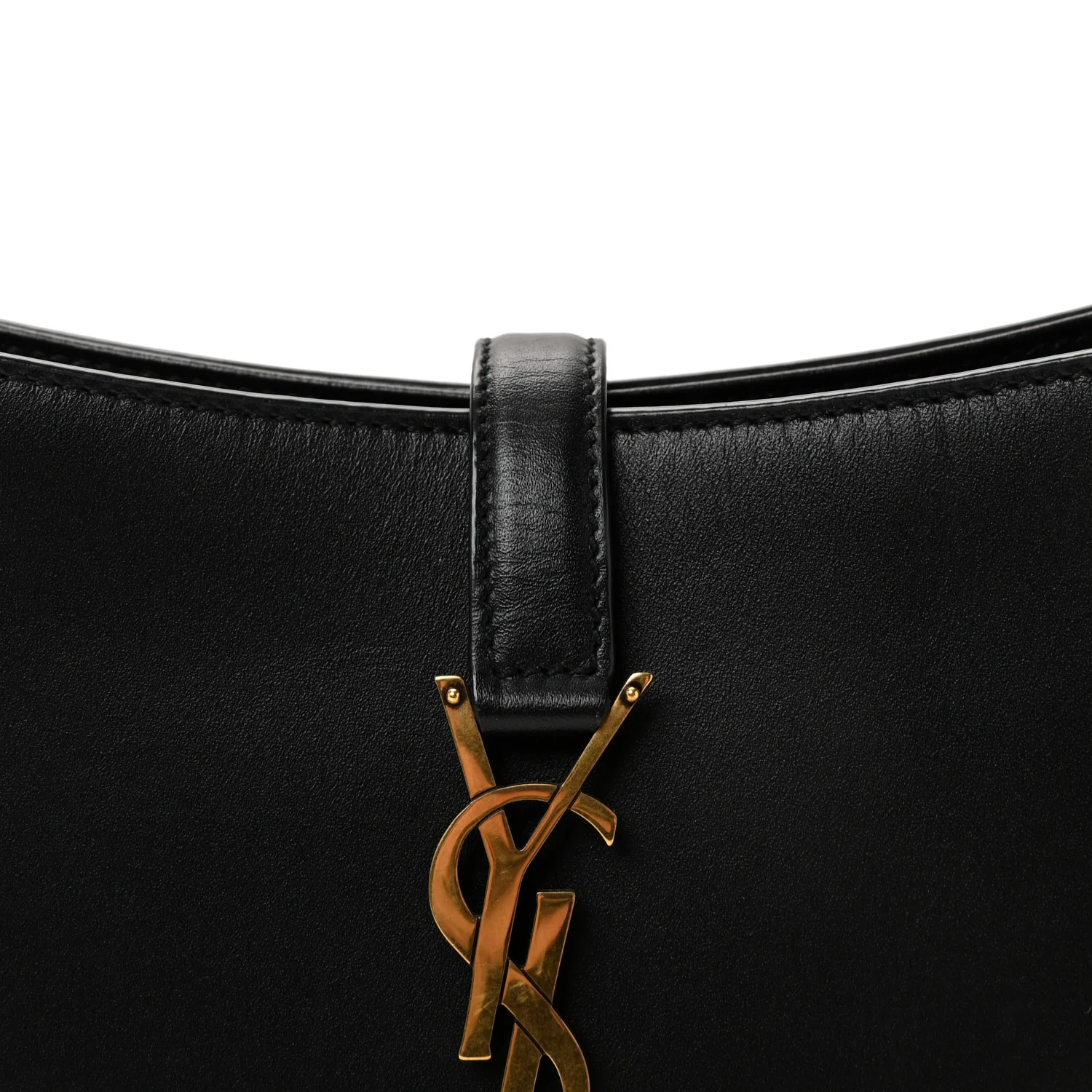 Smooth Calfskin Le 5 A 7 Hobo Black - Top Club