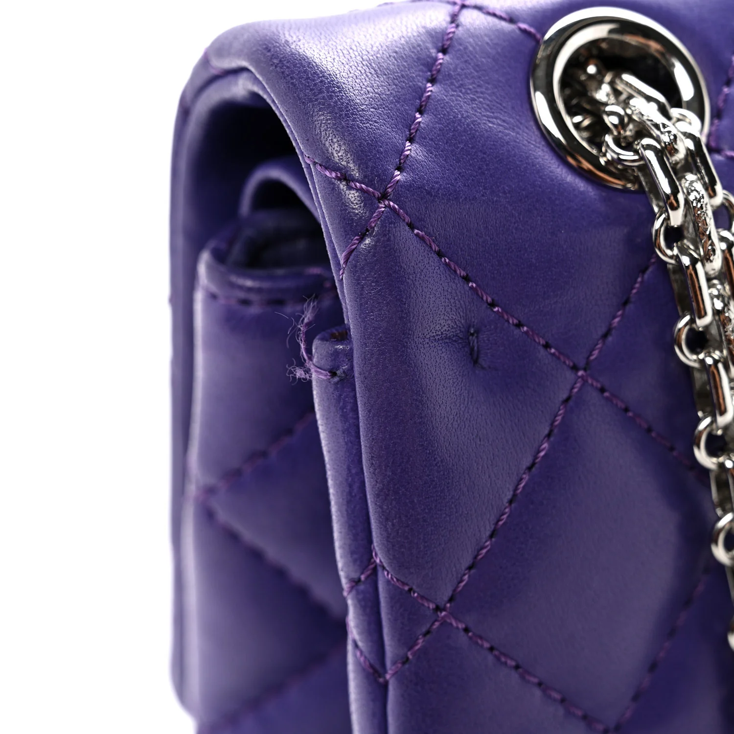 Lambskin Quilted 2.55 Reissue 226 Flap Purple - Top Club
