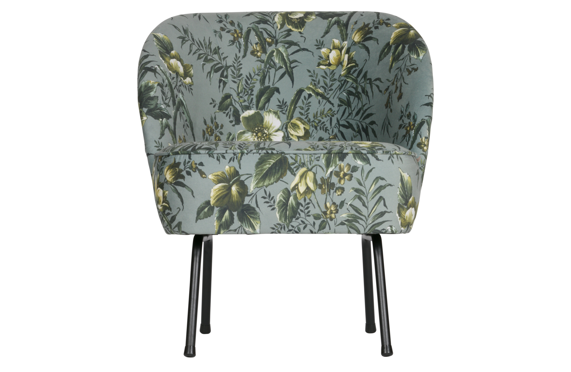 Fauteuil Vogue Fluweel - Poppy Grijs