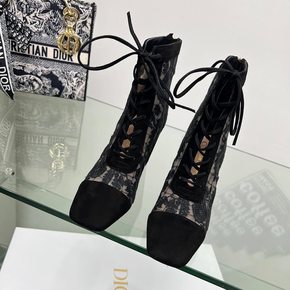 Dior Naughtily-D Heeled Ankle Boot - Top Club