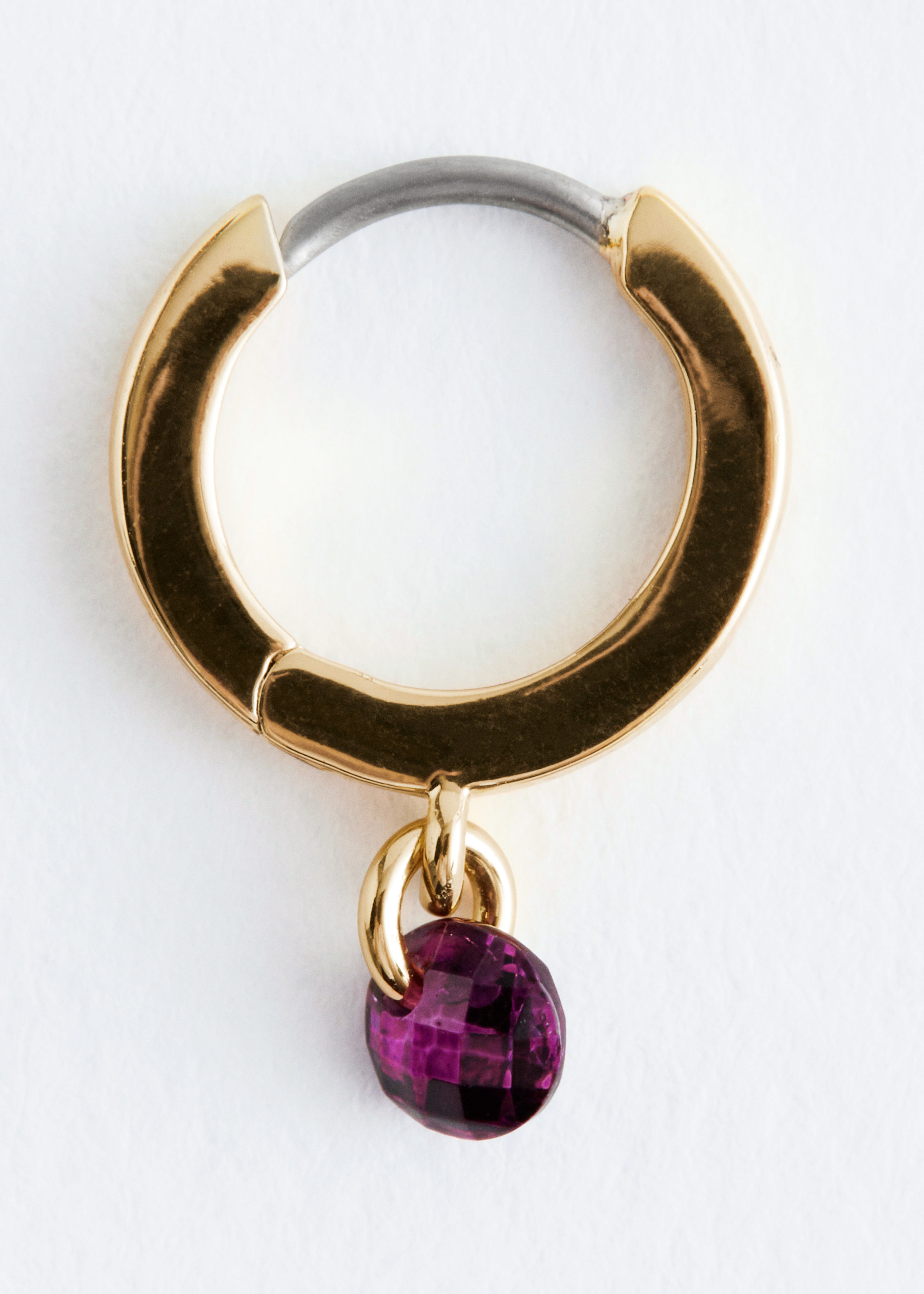& Other Stories CRYSTAL HOOP EARRINGS SET