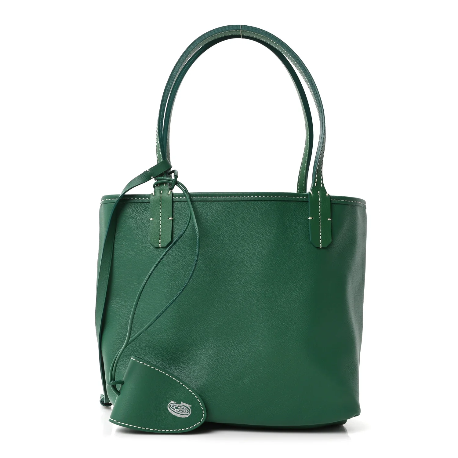 Goyardine Reversible Mini Anjou Green - Top Club