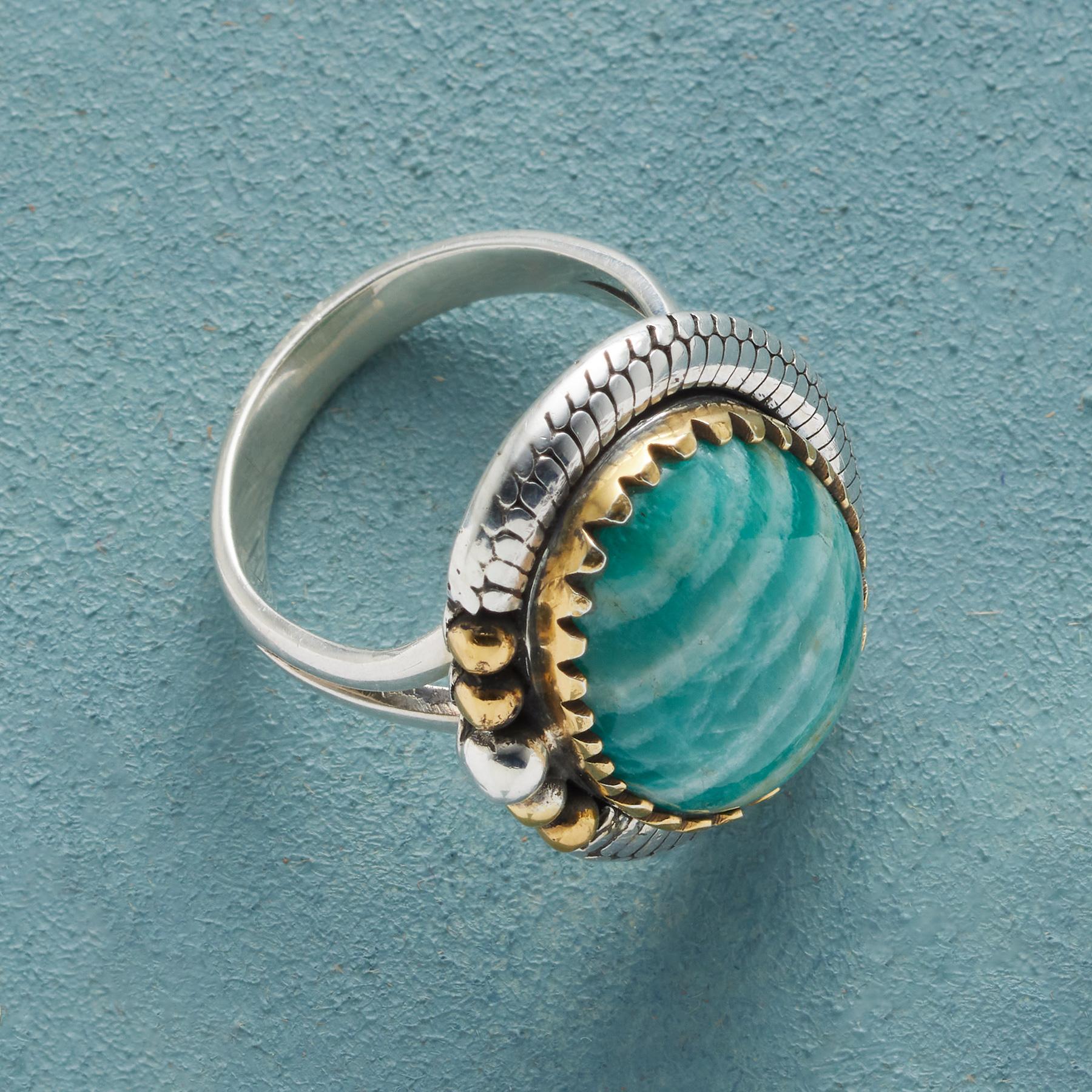 Grand Amazonite Ring - Sundance Living